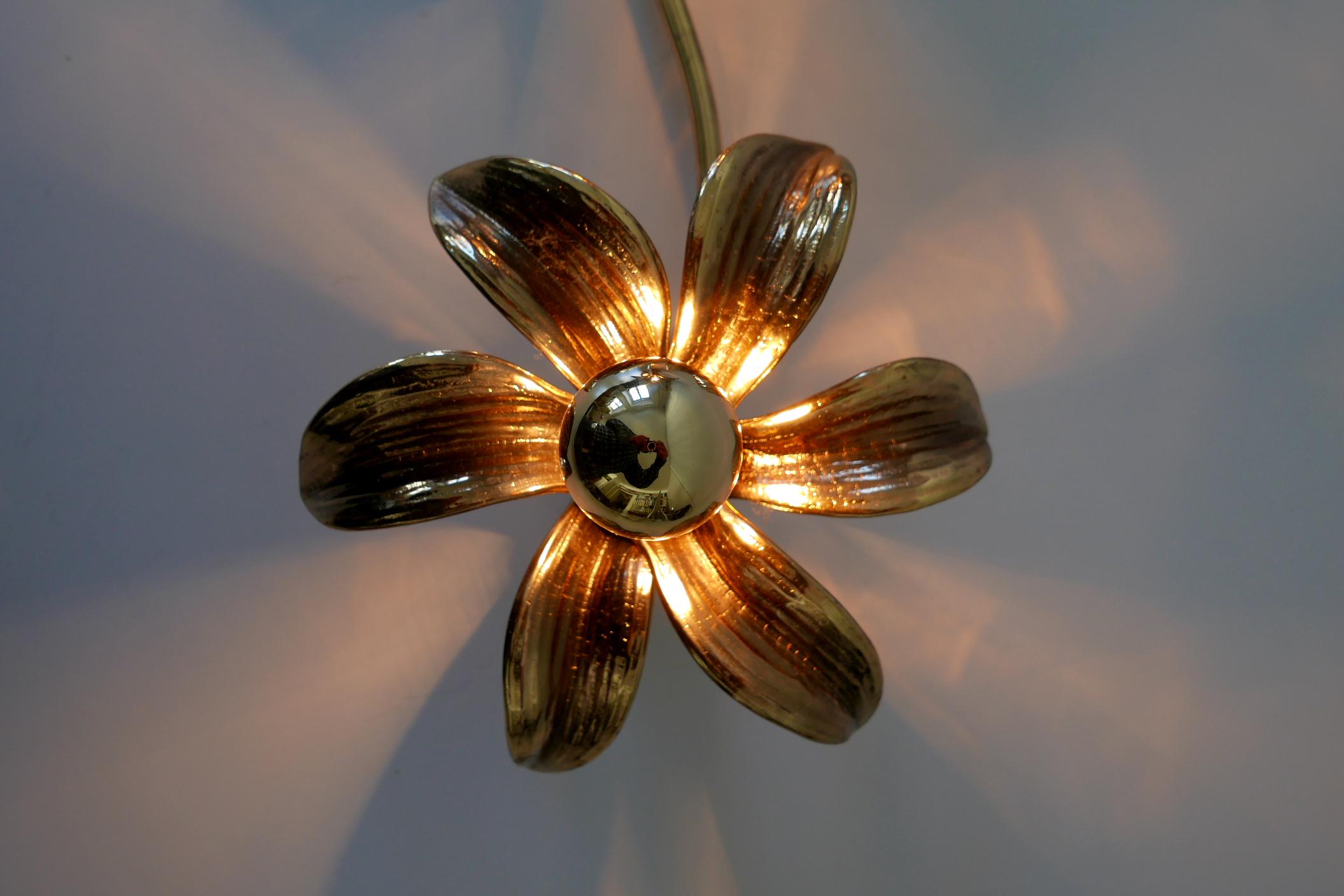 Mid-Century Modern Ceiling Fixture or Wall Lamp by Willy Daro for Massive, 1970s For Sale 8