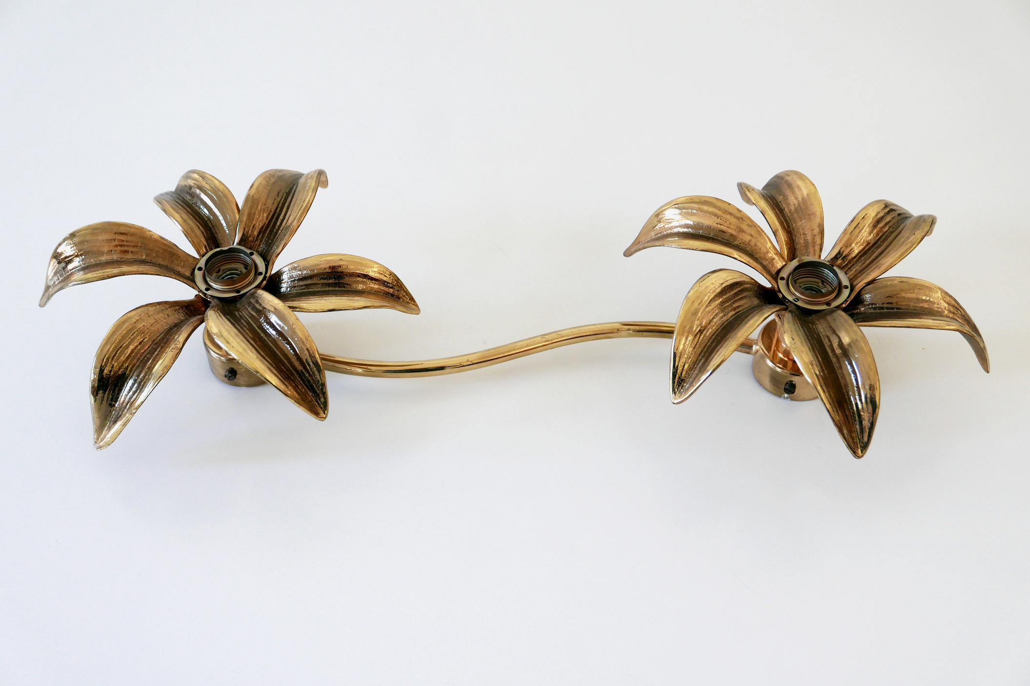 Mid-Century Modern Ceiling Fixture or Wall Lamp by Willy Daro for Massive, 1970s For Sale 11