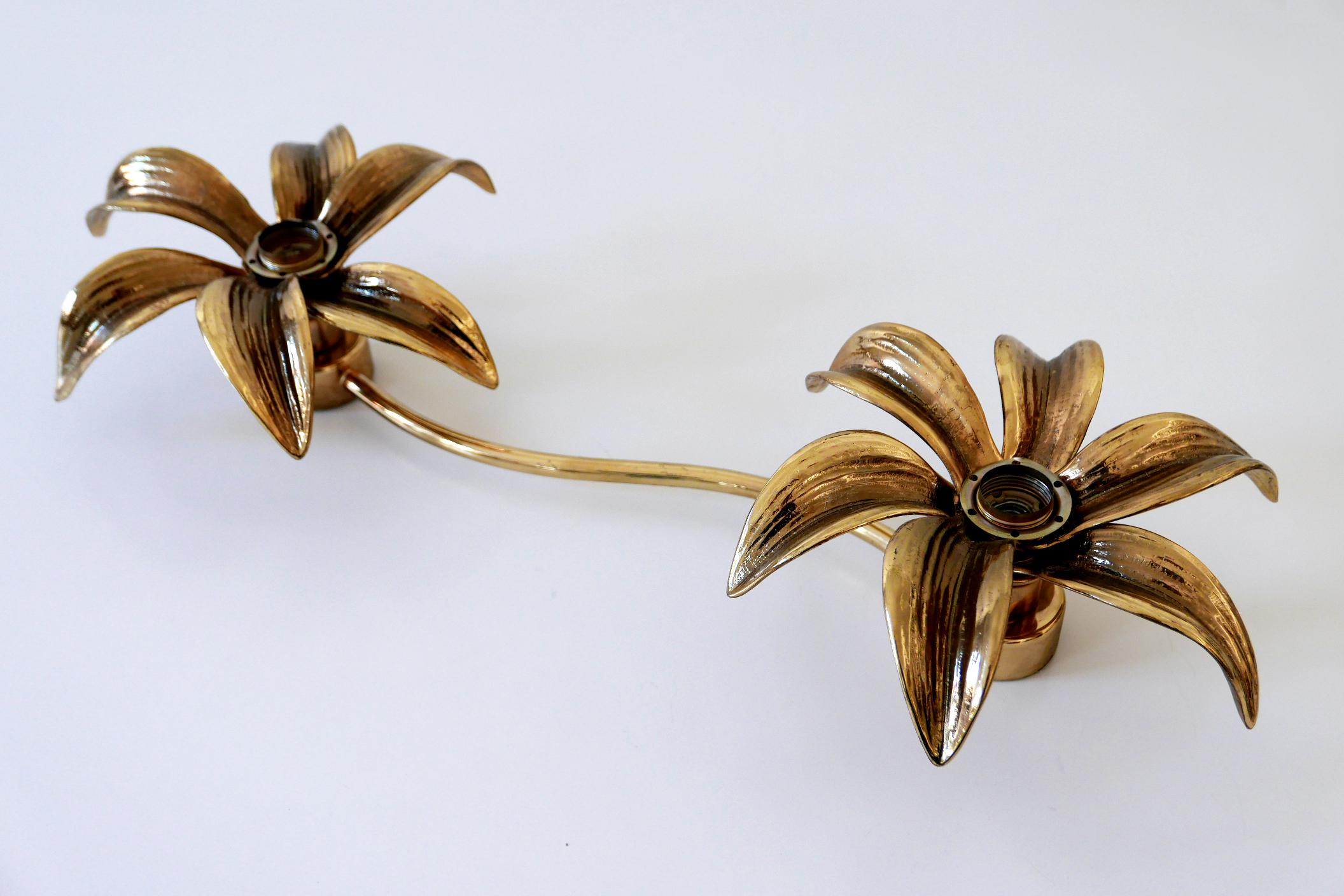 Mid-Century Modern Ceiling Fixture or Wall Lamp by Willy Daro for Massive, 1970s For Sale 12