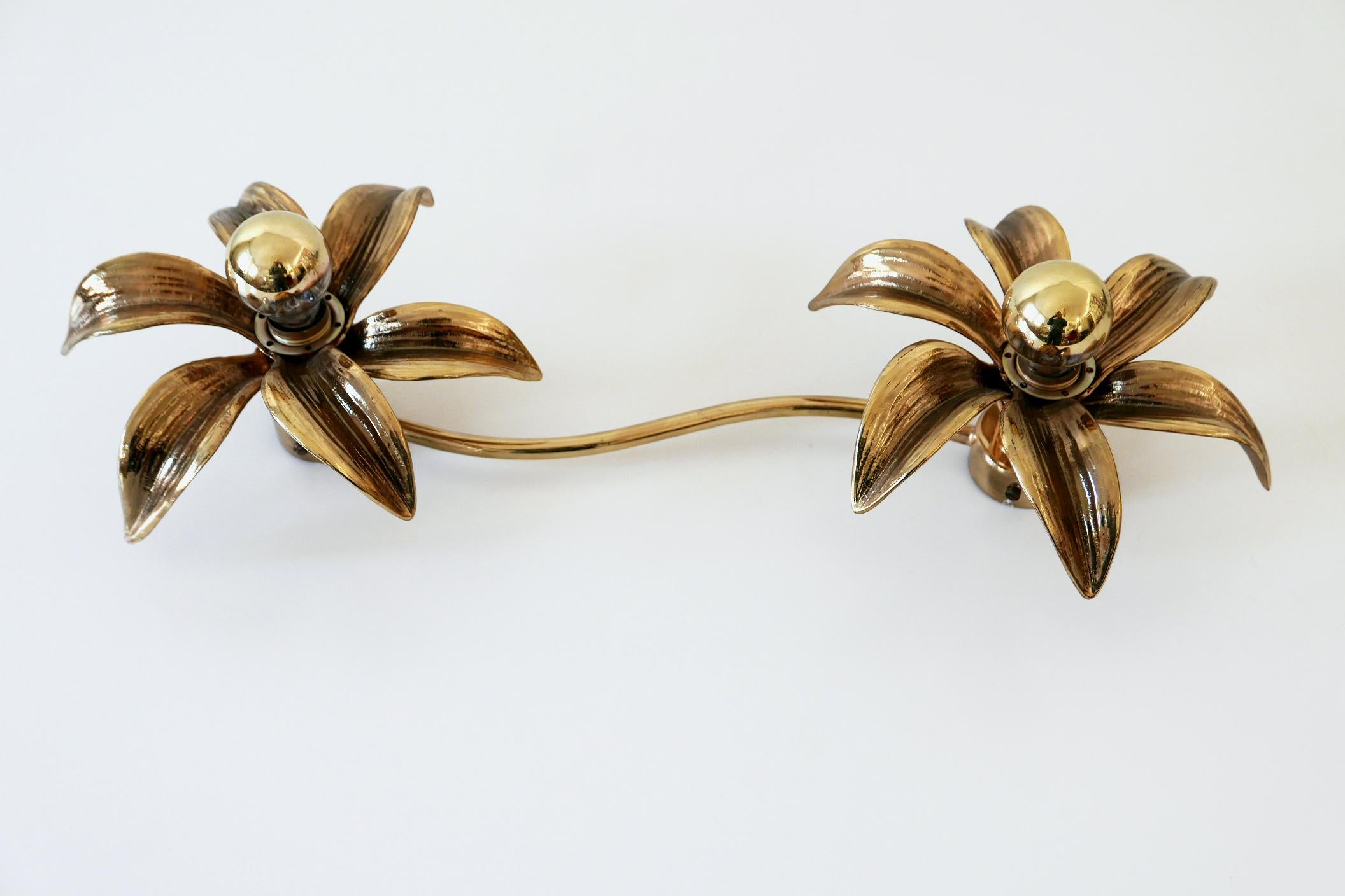 Mid-Century Modern Ceiling Fixture or Wall Lamp by Willy Daro for Massive, 1970s For Sale 3