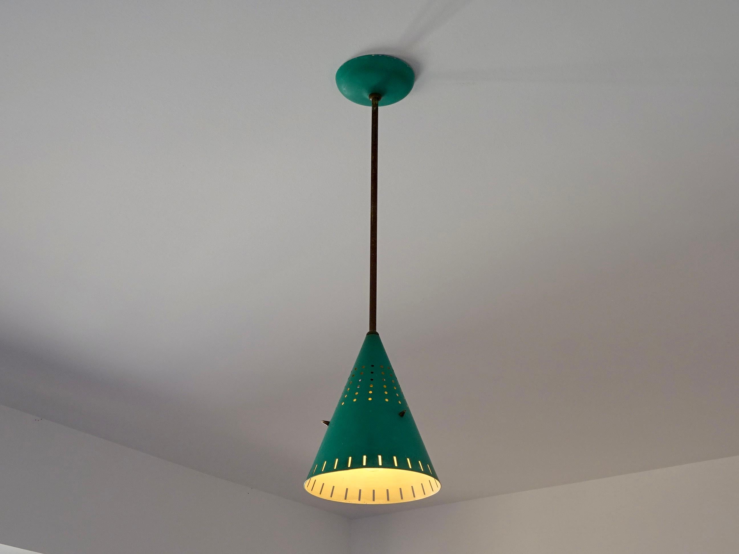 Mid-Century Modern Ceiling Lamp, 1950s For Sale 4