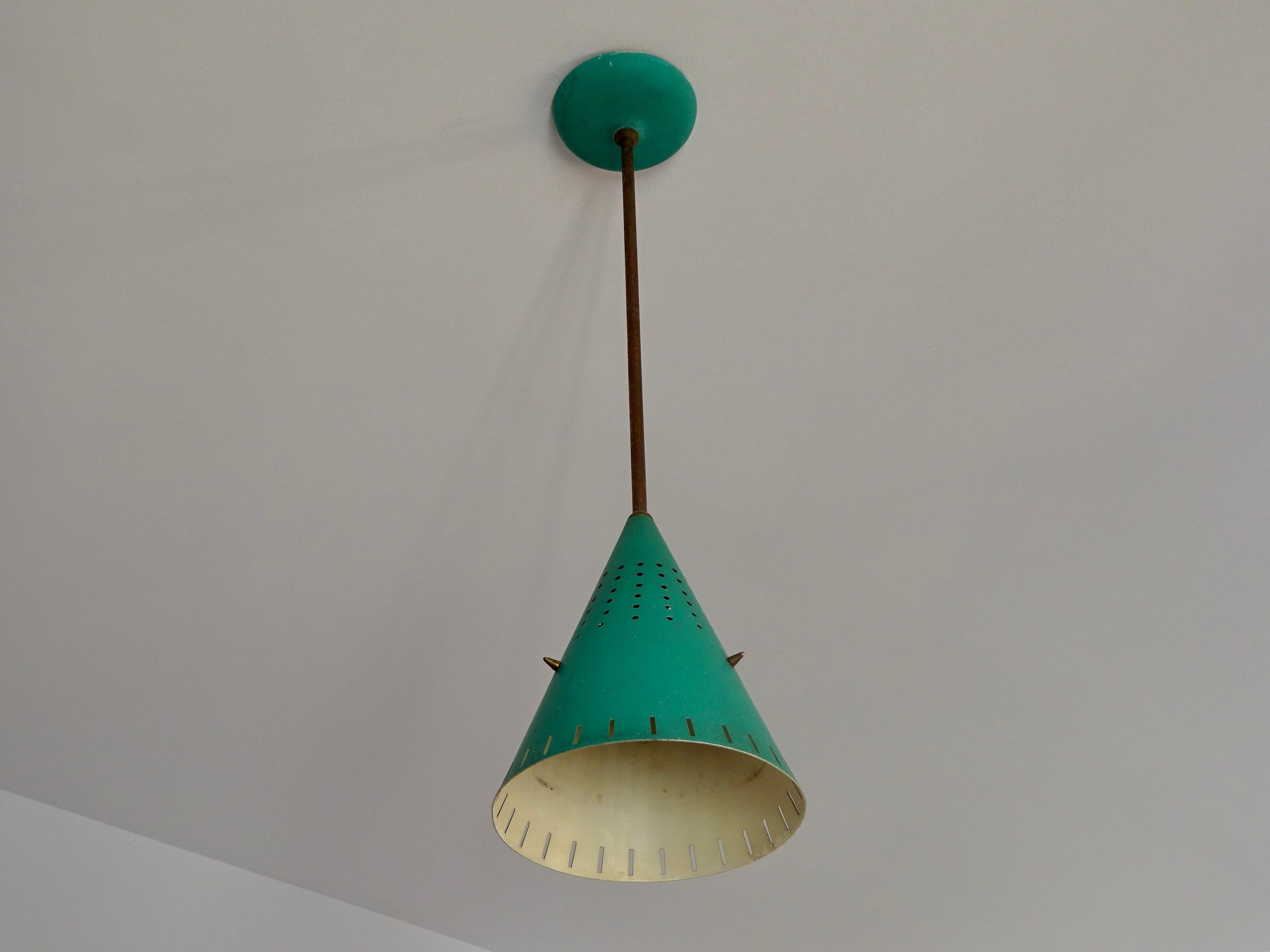 Mid-Century Modern Ceiling Lamp, 1950s For Sale 1