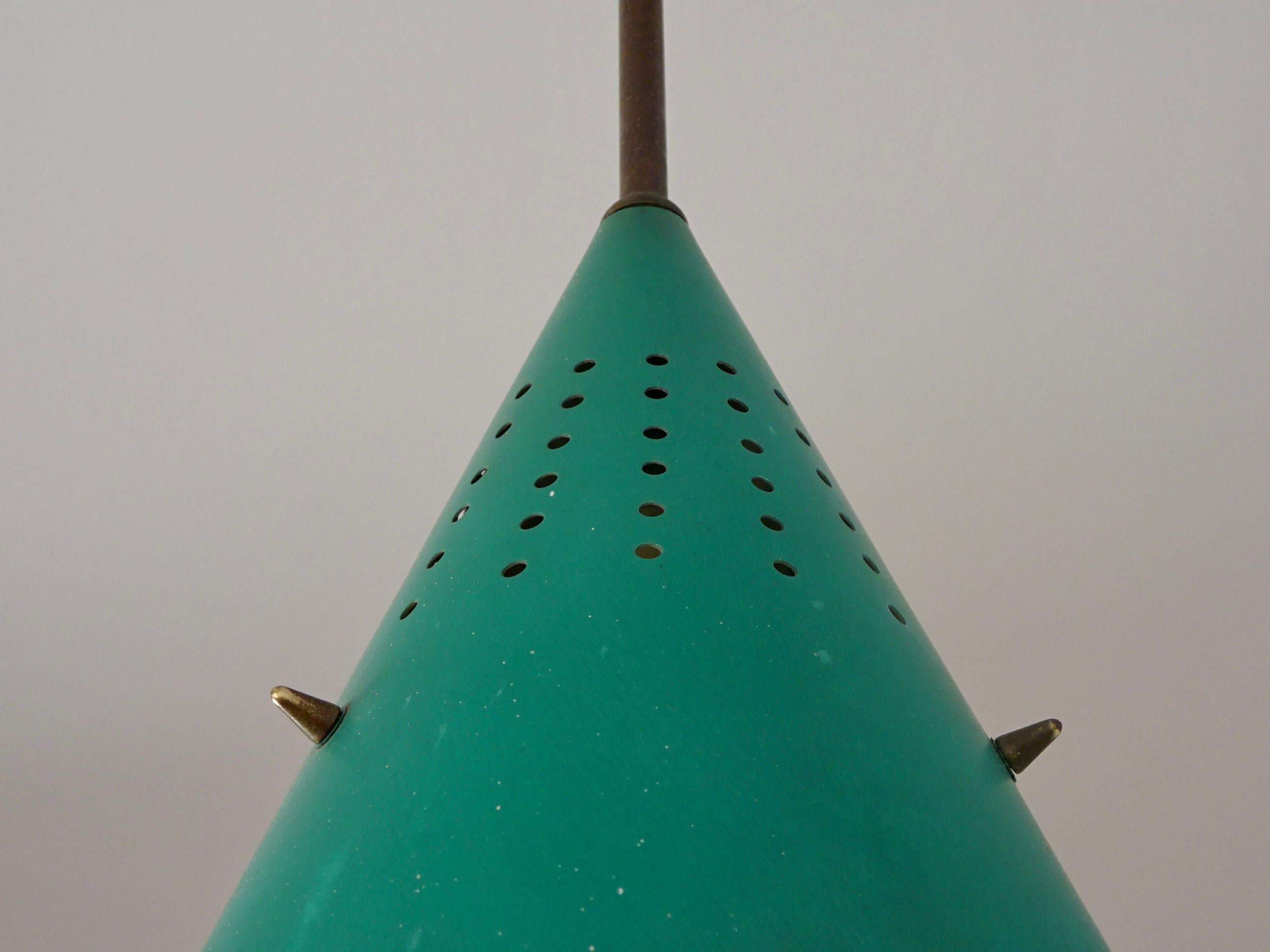 Mid-Century Modern Ceiling Lamp, 1950s For Sale 3