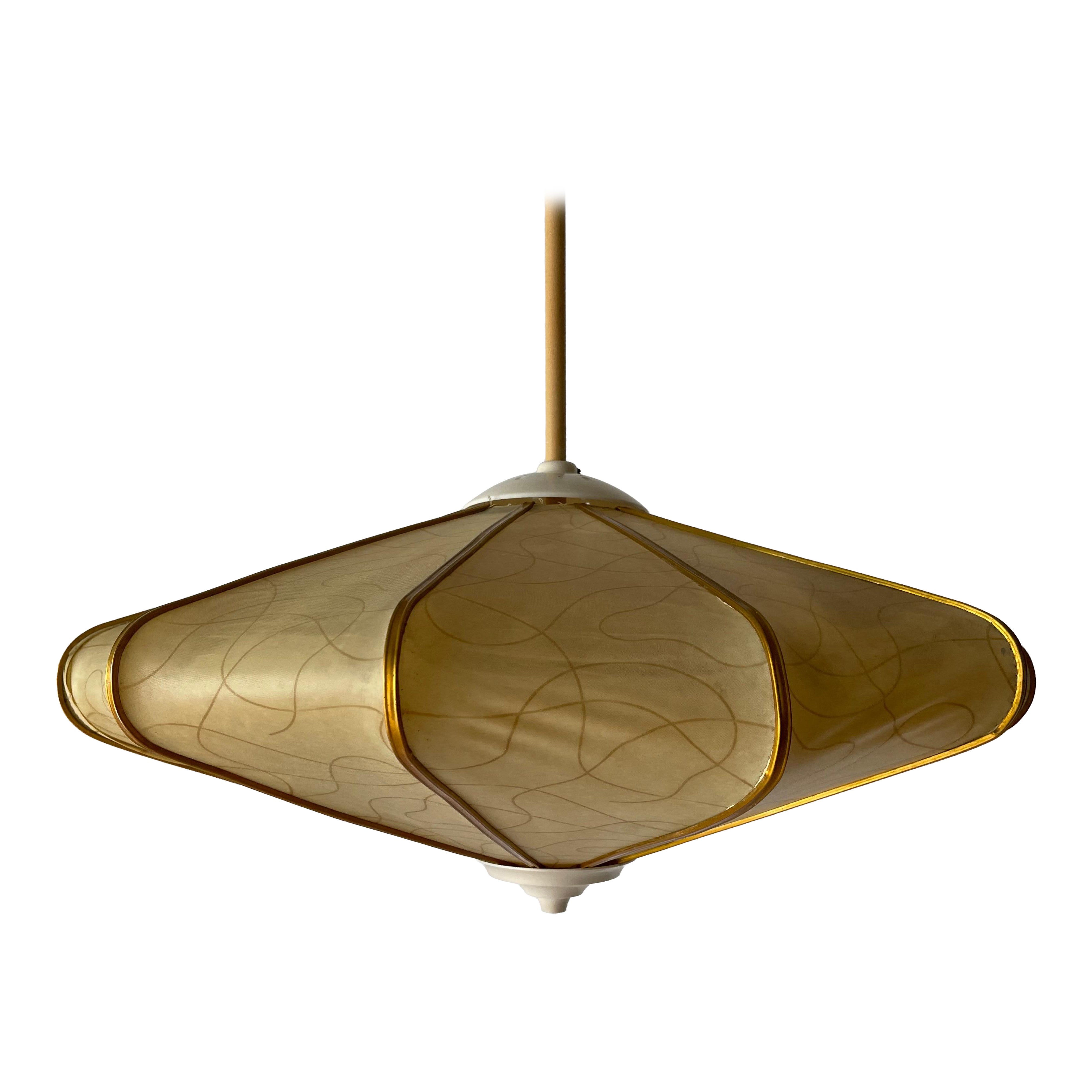 Mid Century Modern Ceiling Lamp by Erco, 1950s, Germany For Sale
