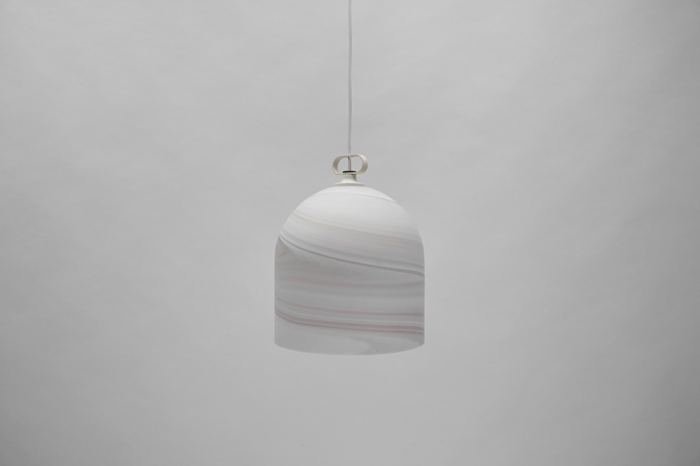 German Mid-Century Modern Ceiling Lamp by Peill & Putzler for Carrara Arte, 1960s  For Sale