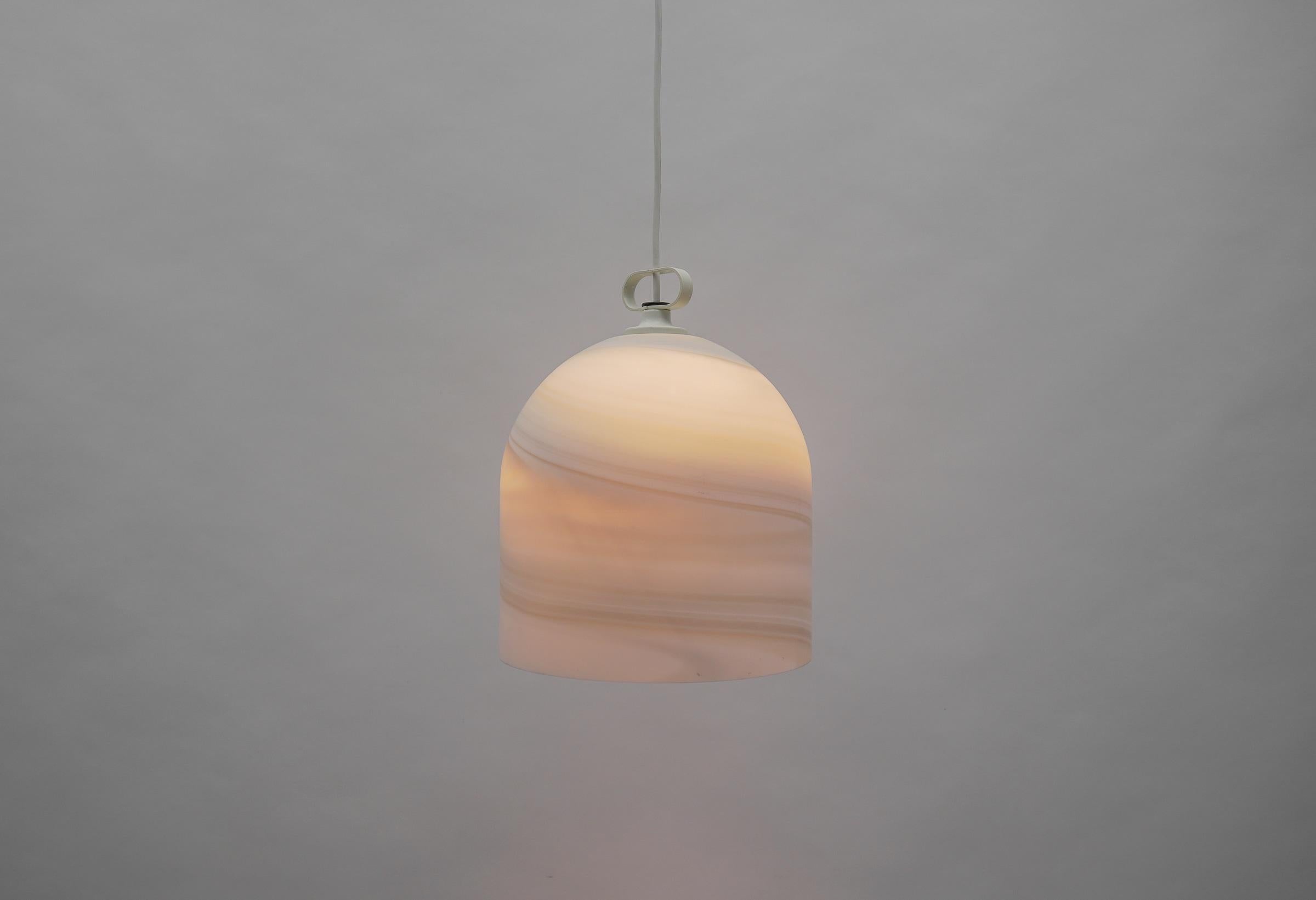 Mid-Century Modern Ceiling Lamp by Peill & Putzler for Carrara Arte, 1960s  In Good Condition For Sale In Nürnberg, Bayern