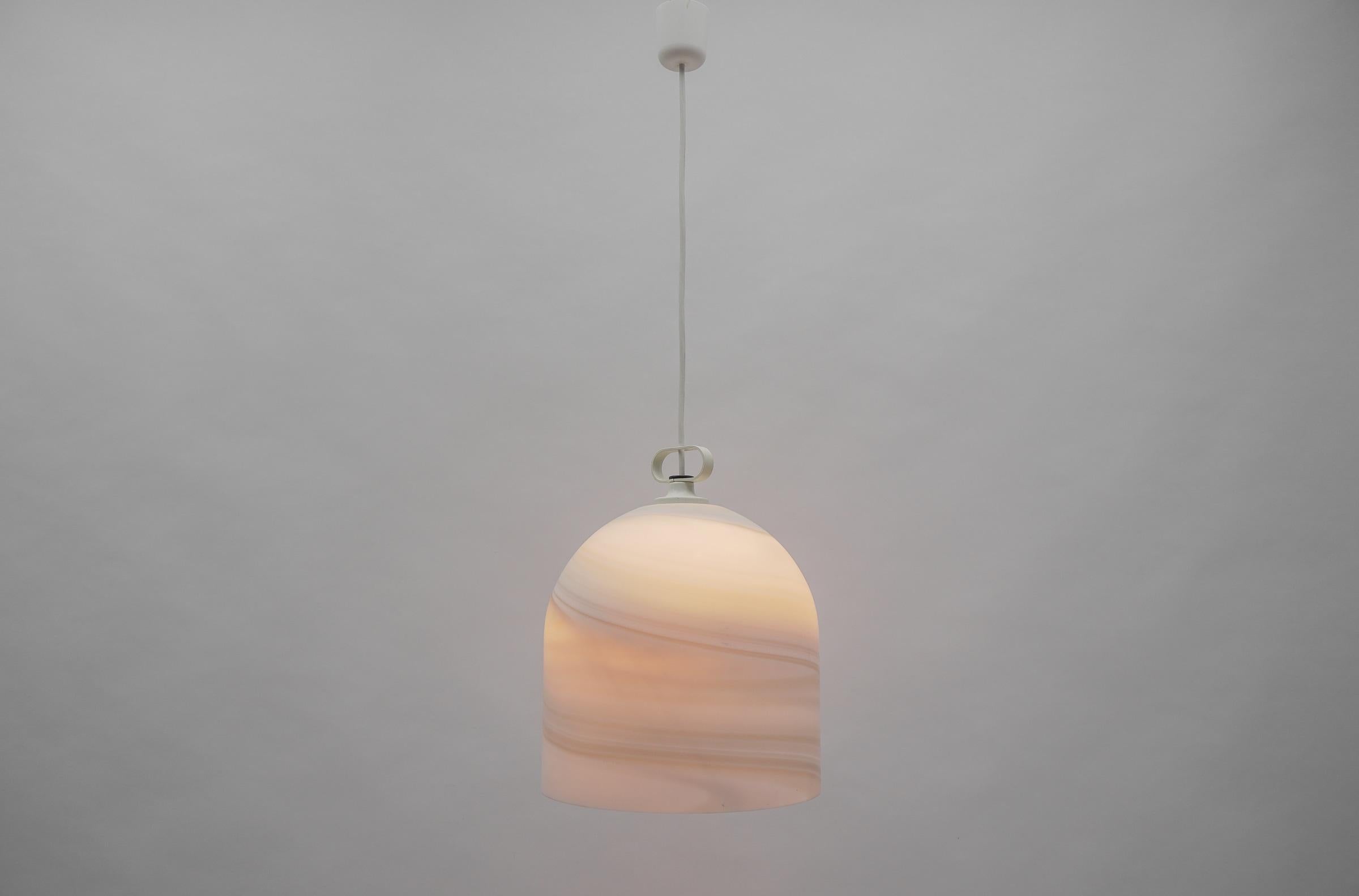 Metal Mid-Century Modern Ceiling Lamp by Peill & Putzler for Carrara Arte, 1960s