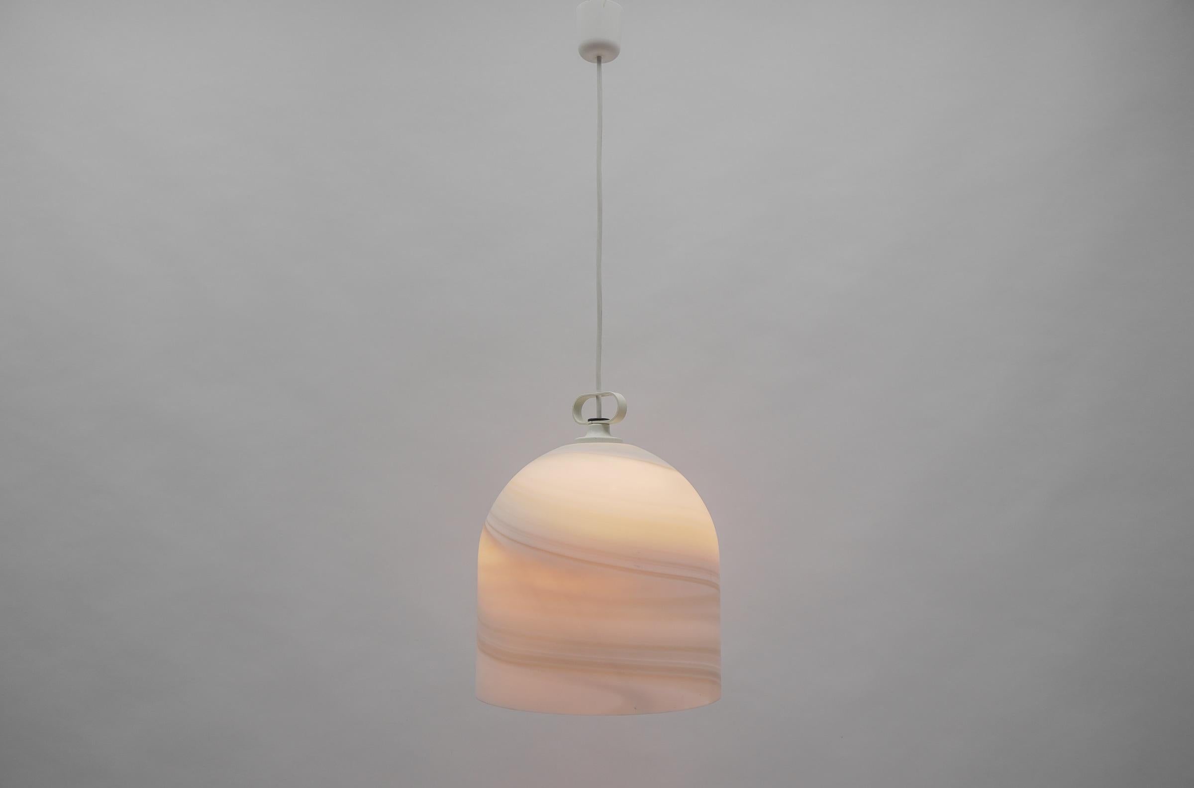 Metal Mid-Century Modern Ceiling Lamp by Peill & Putzler for Carrara Arte, 1960s  For Sale