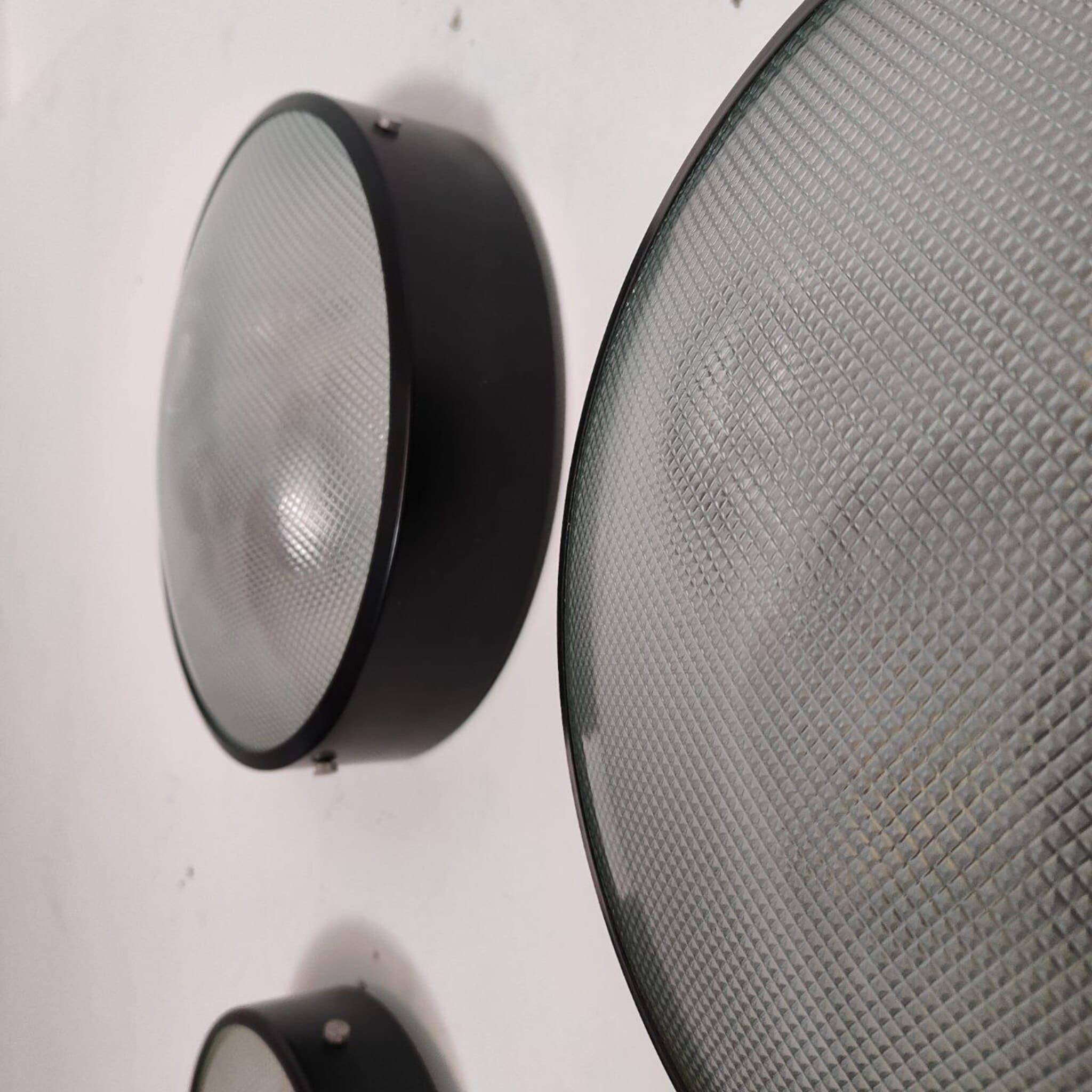 Mid-century modern ceiling lamps mod 3001 Gino Sarfatti for Arteluce, Italy 1950 In Good Condition For Sale In Nicolosi, IT