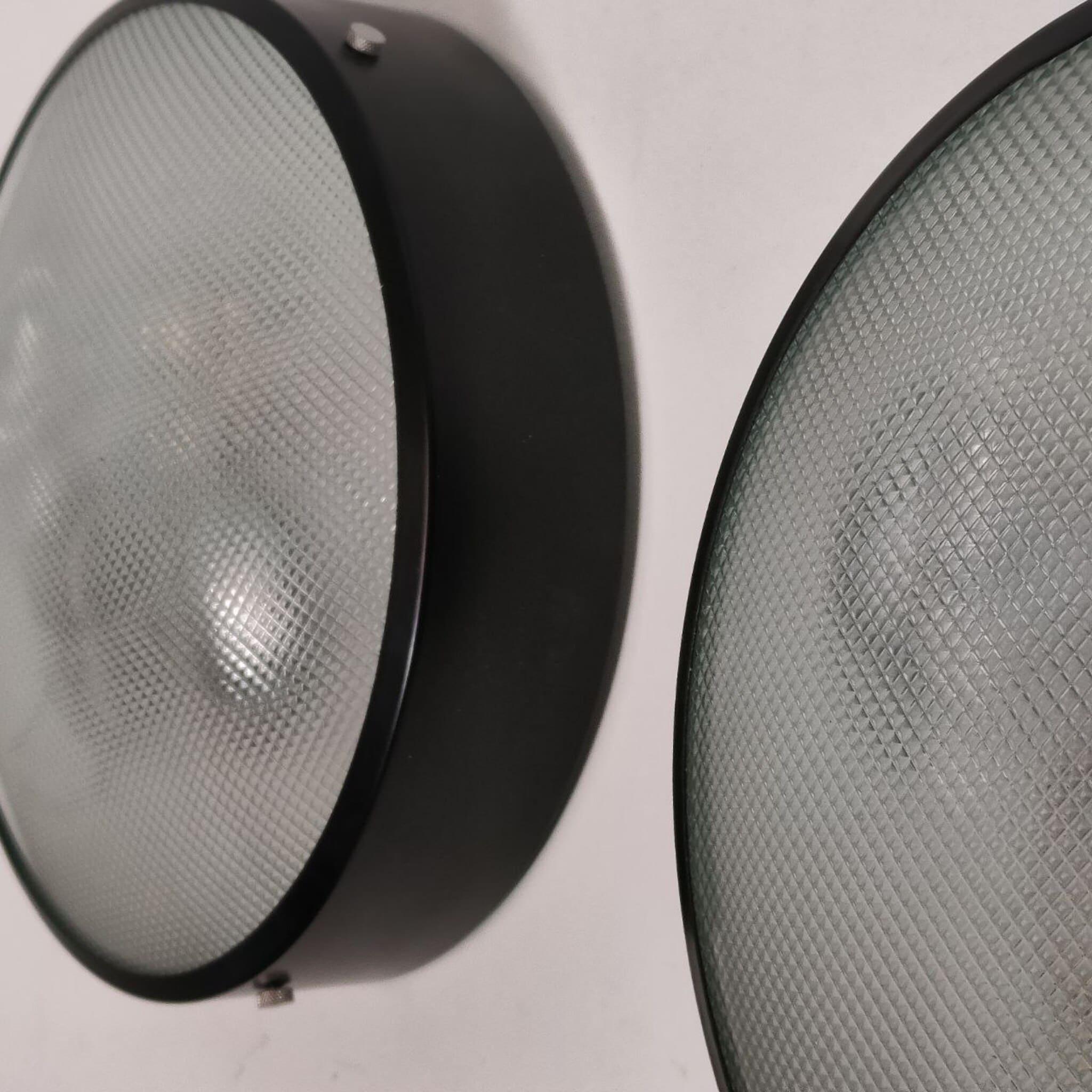 Metal Mid-century modern ceiling lamps mod 3001 Gino Sarfatti for Arteluce, Italy 1950 For Sale