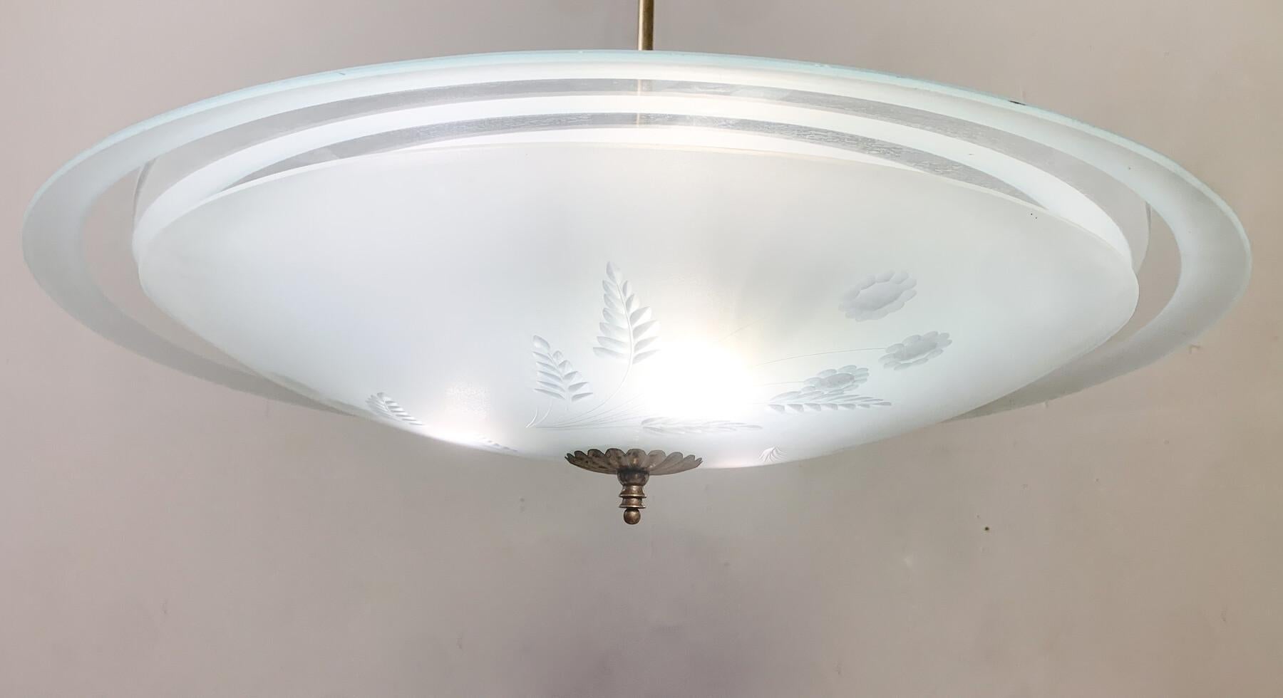 Mid-20th Century Mid-Century Modern Ceiling light For Sale