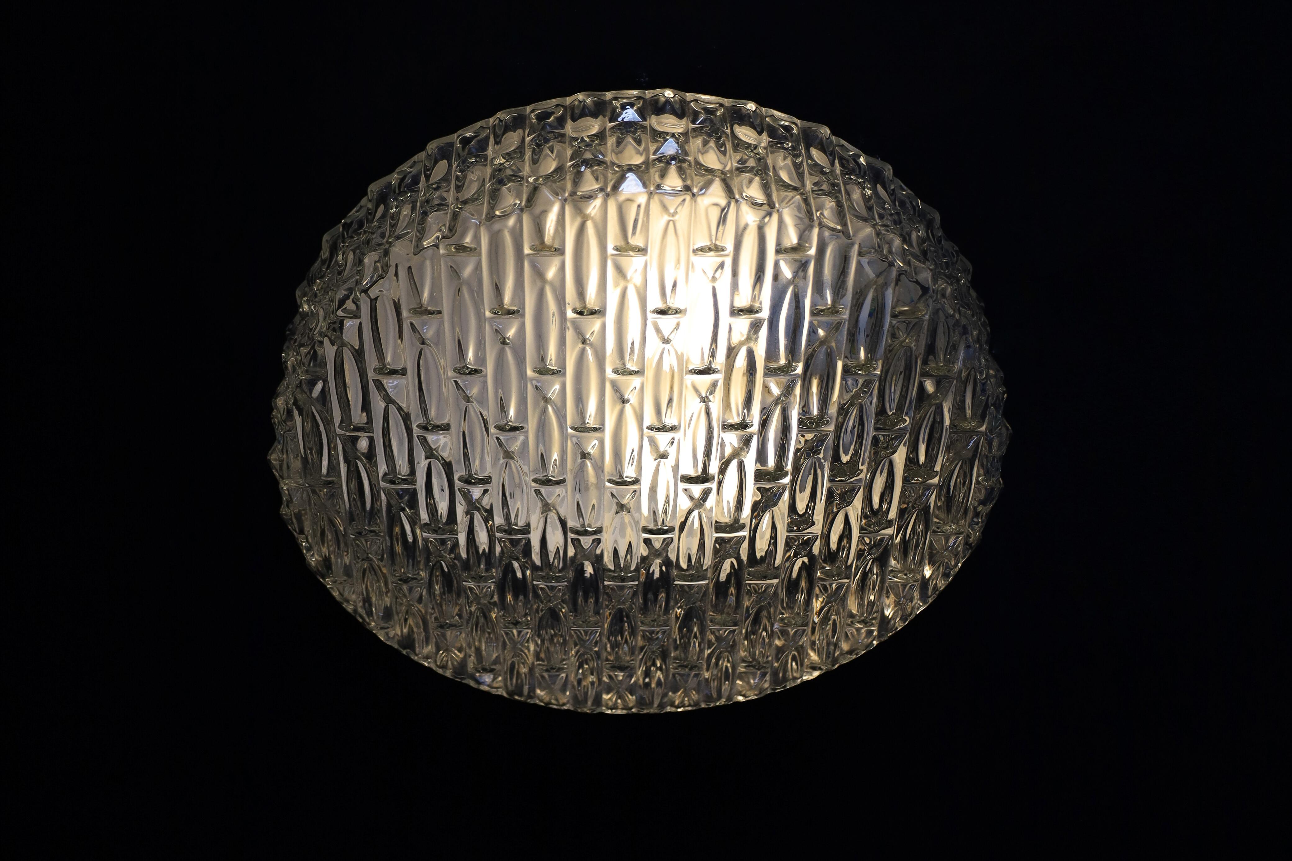 Mid-Century Modern Ceiling or Wall Light, Germany 1960s For Sale 3