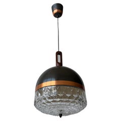 Sospensione a soffitto in stile mid-century modern, Italia circa 1960