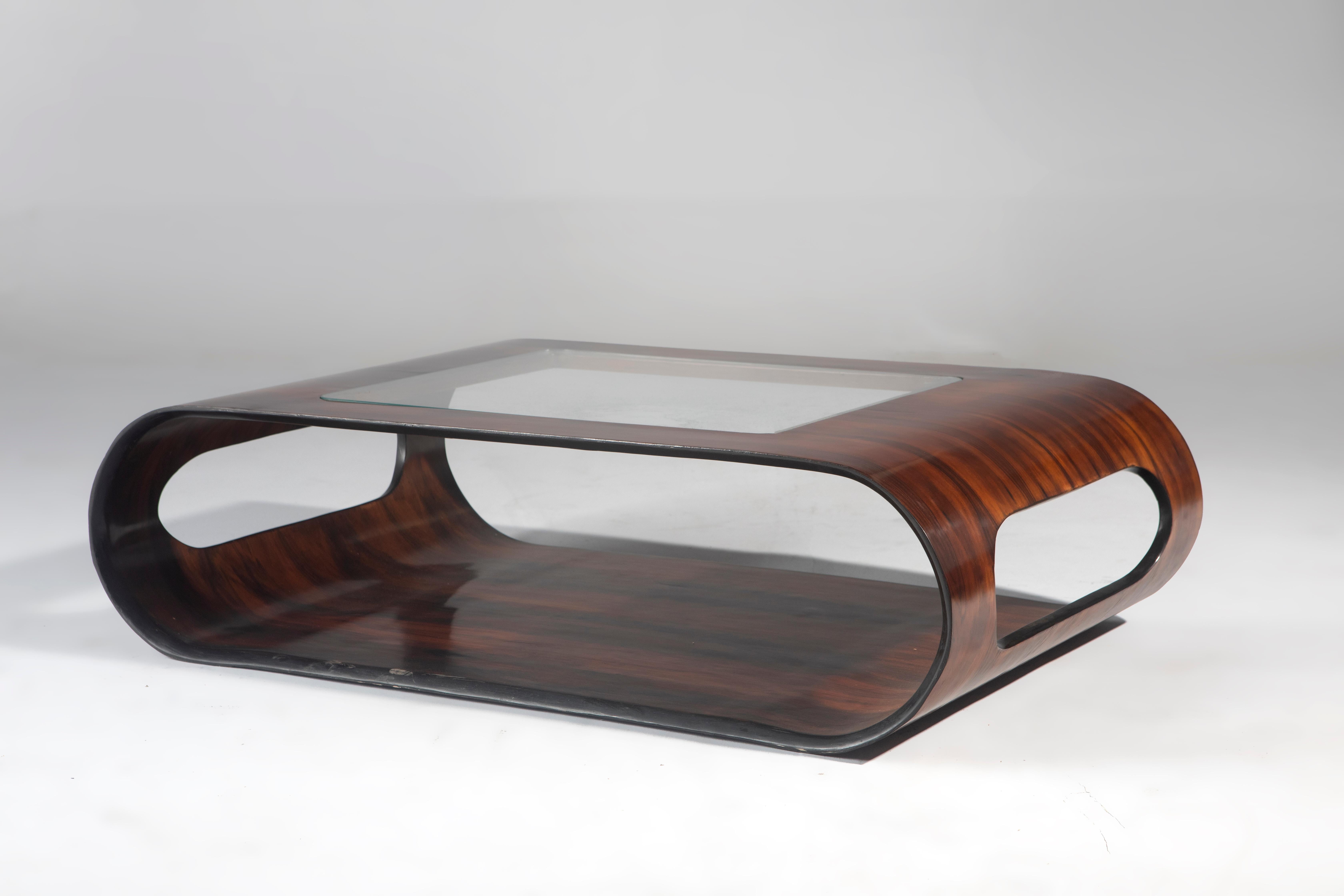Brazilian Mid-Century Modern Center table by Bertomeu & Cia, 1960s For Sale