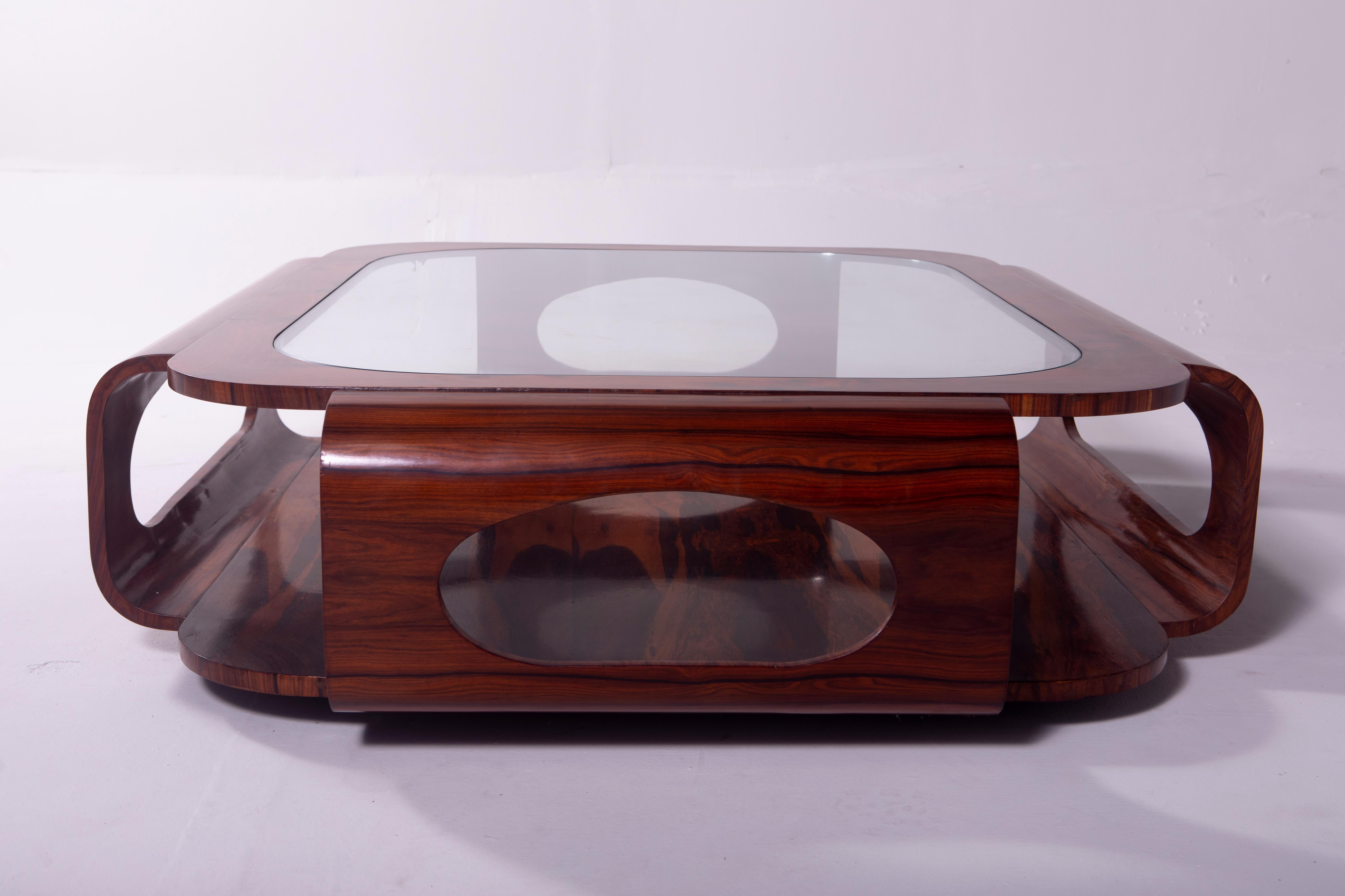 Mesa de centro moderna de mediados de siglo de Bertomeu & Cia, Brasil, años 60 Brasileño en venta