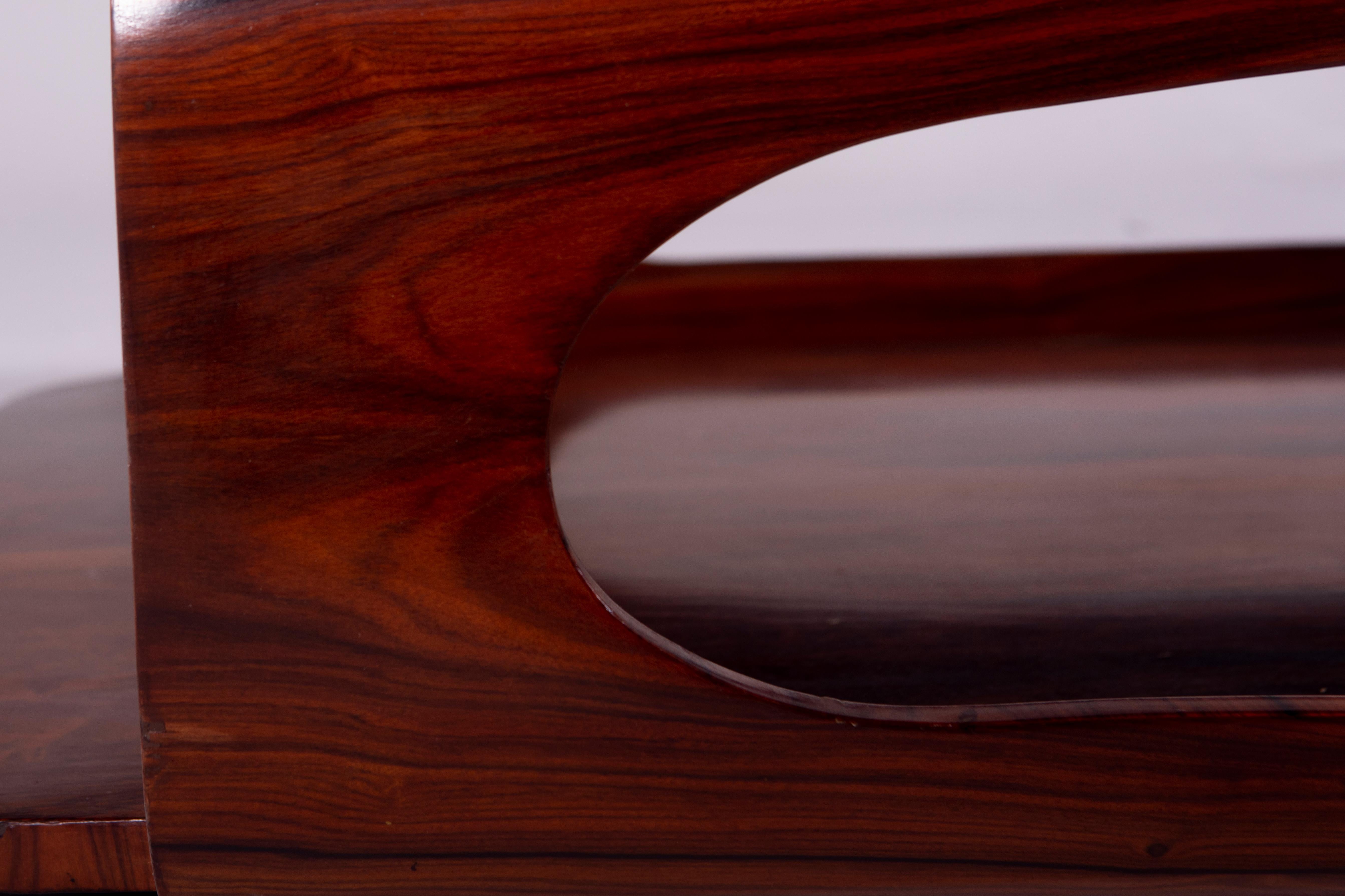 Mesa de centro moderna de mediados de siglo de Bertomeu & Cia, Brasil, años 60 en Bueno estado para la venta en Deerfield Beach, FL