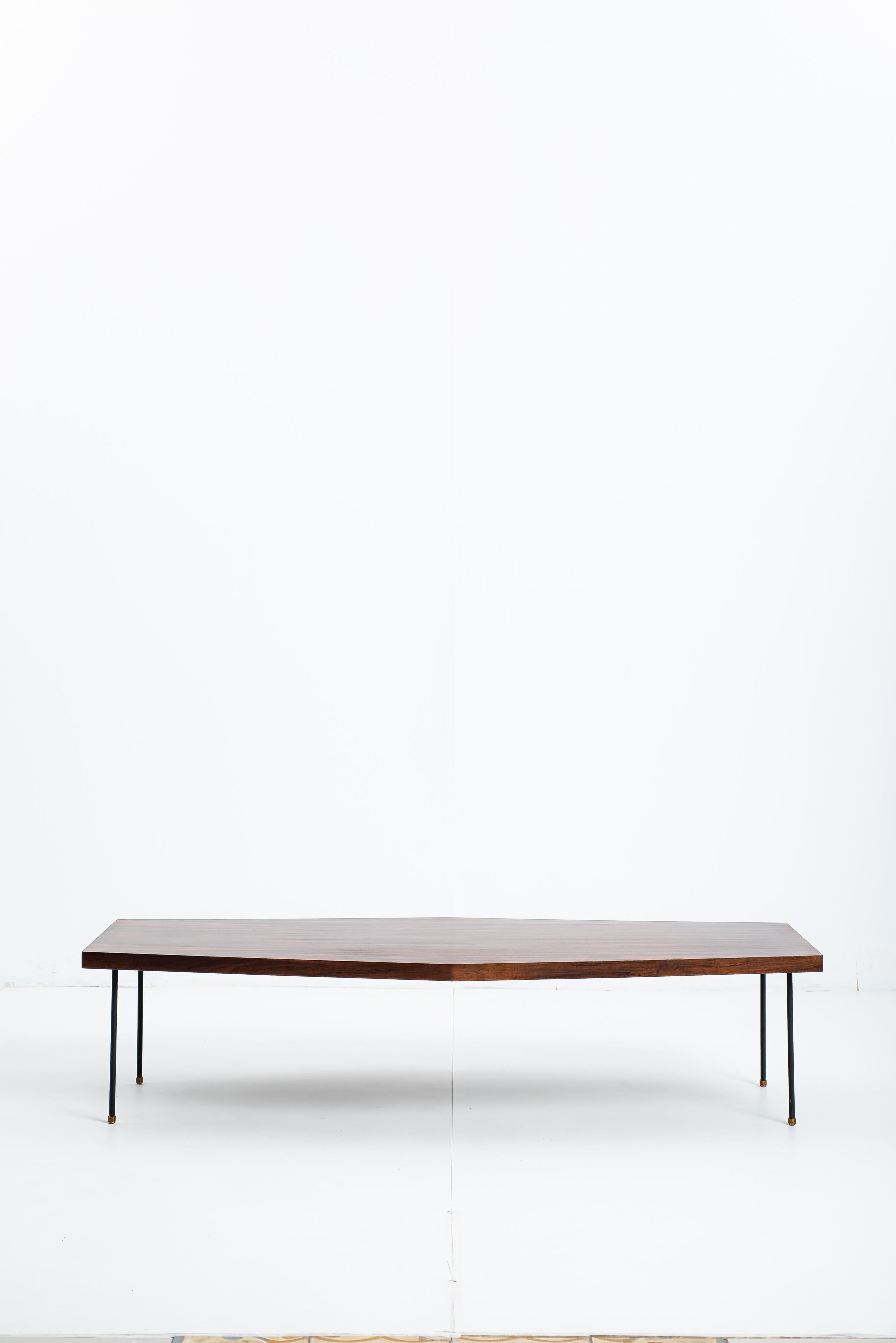 Mid-Century Modern Center Table by Brazilian Designer, 1960s in vendita 4