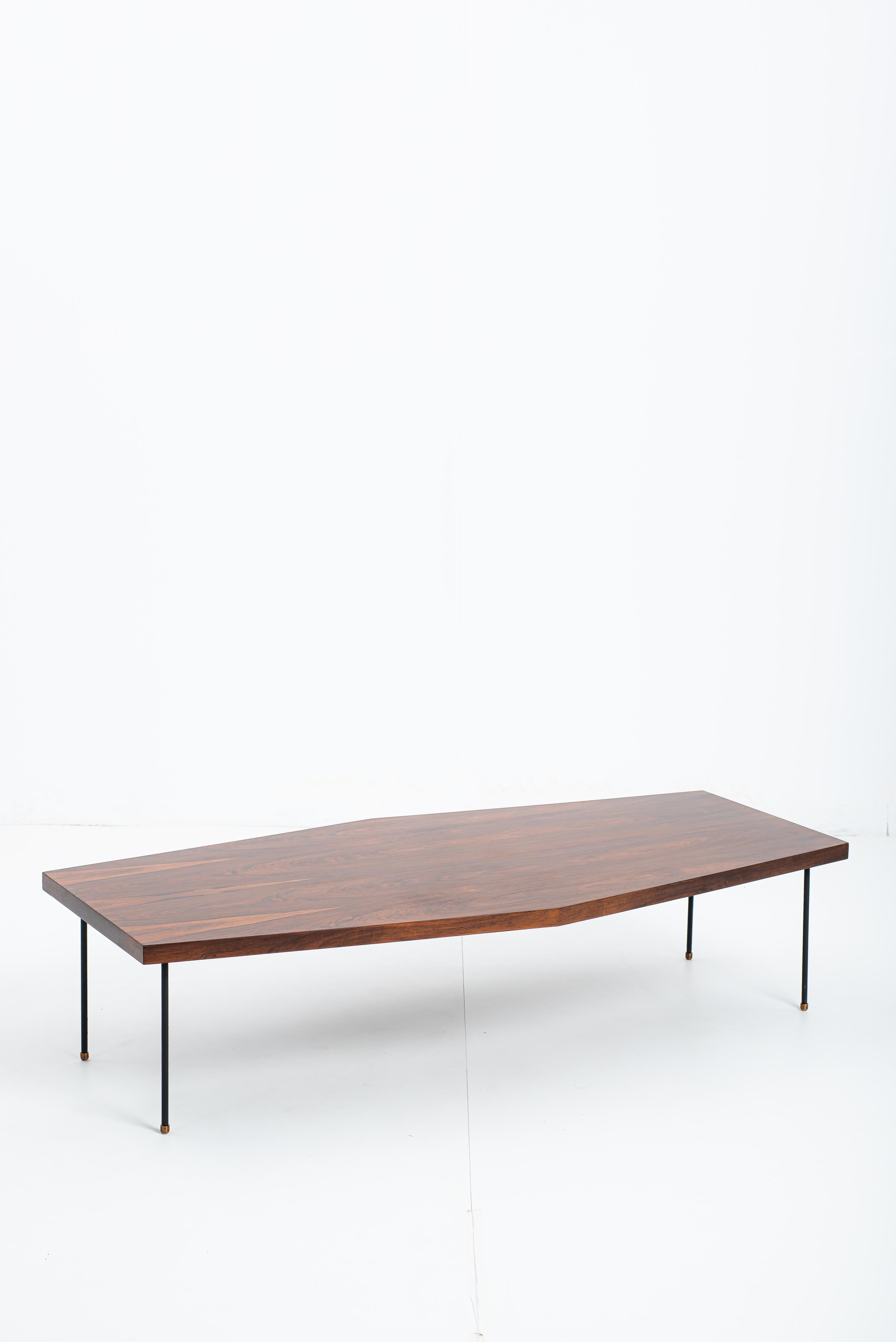 Brasiliano Mid-Century Modern Center Table by Brazilian Designer, 1960s in vendita