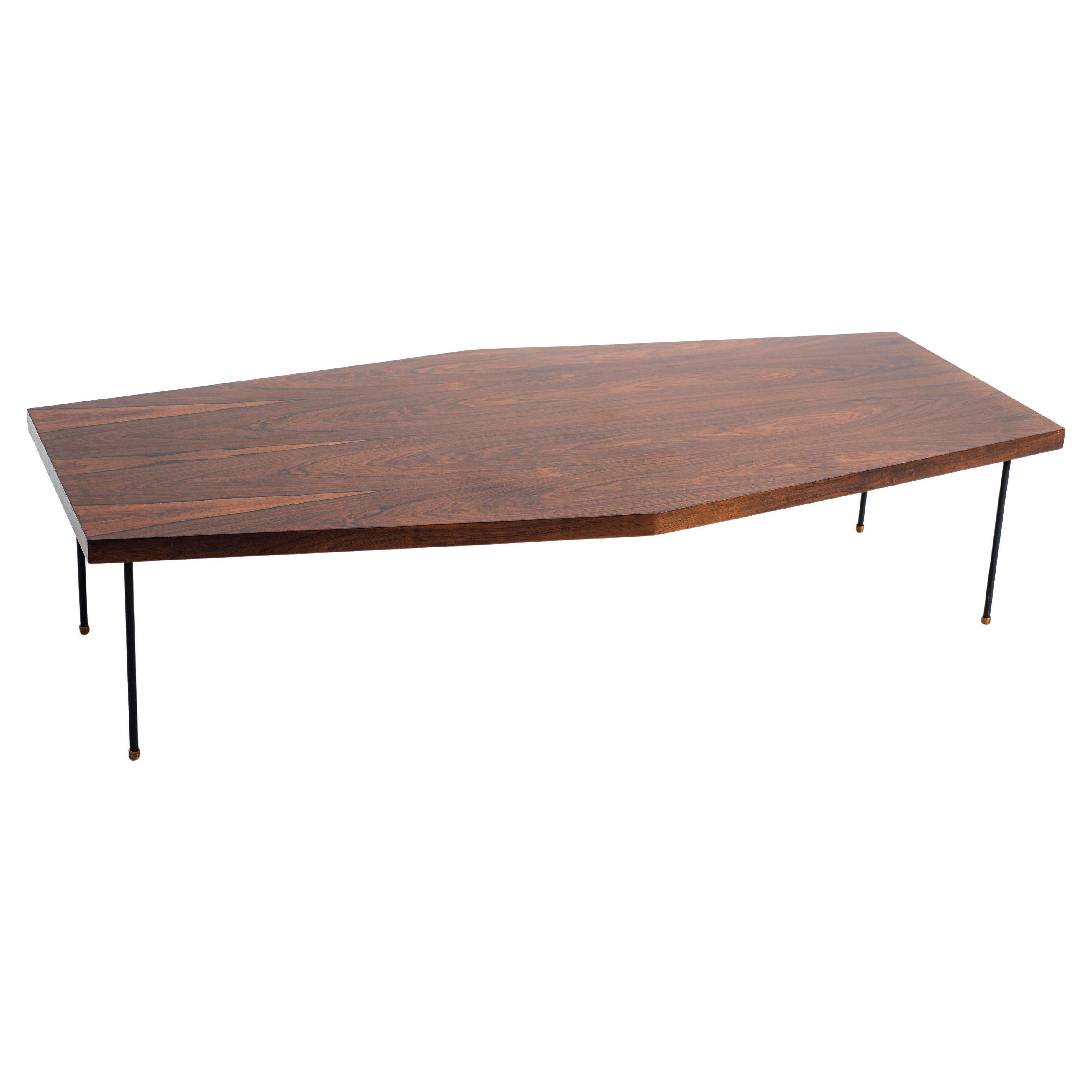 Mid-Century Modern Center Table by Brazilian Designer, 1960s in vendita