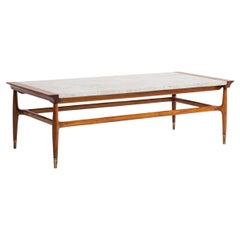 Mesa de centro moderna de mediados de siglo de Giuseppe Scapinelli, Brasil, años 50