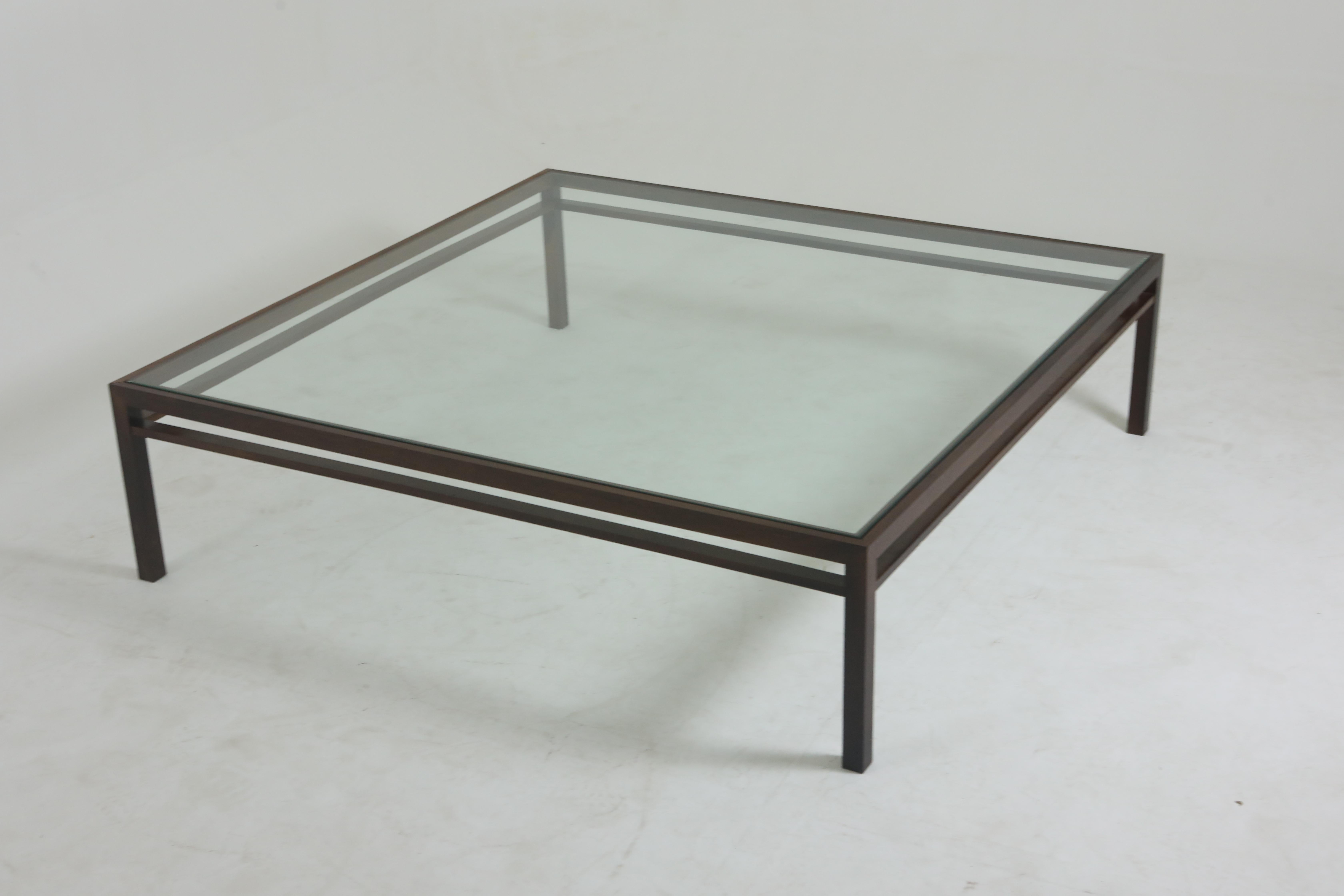 Mid-Century Modern Center Table by Joaquim Tenreiro, Brazil, 1960s

This square center table designed by the renowned Brazilian designer, Joaquim Tenreiro was crafted during the mid-20th century, and exemplifies the clean lines and understated