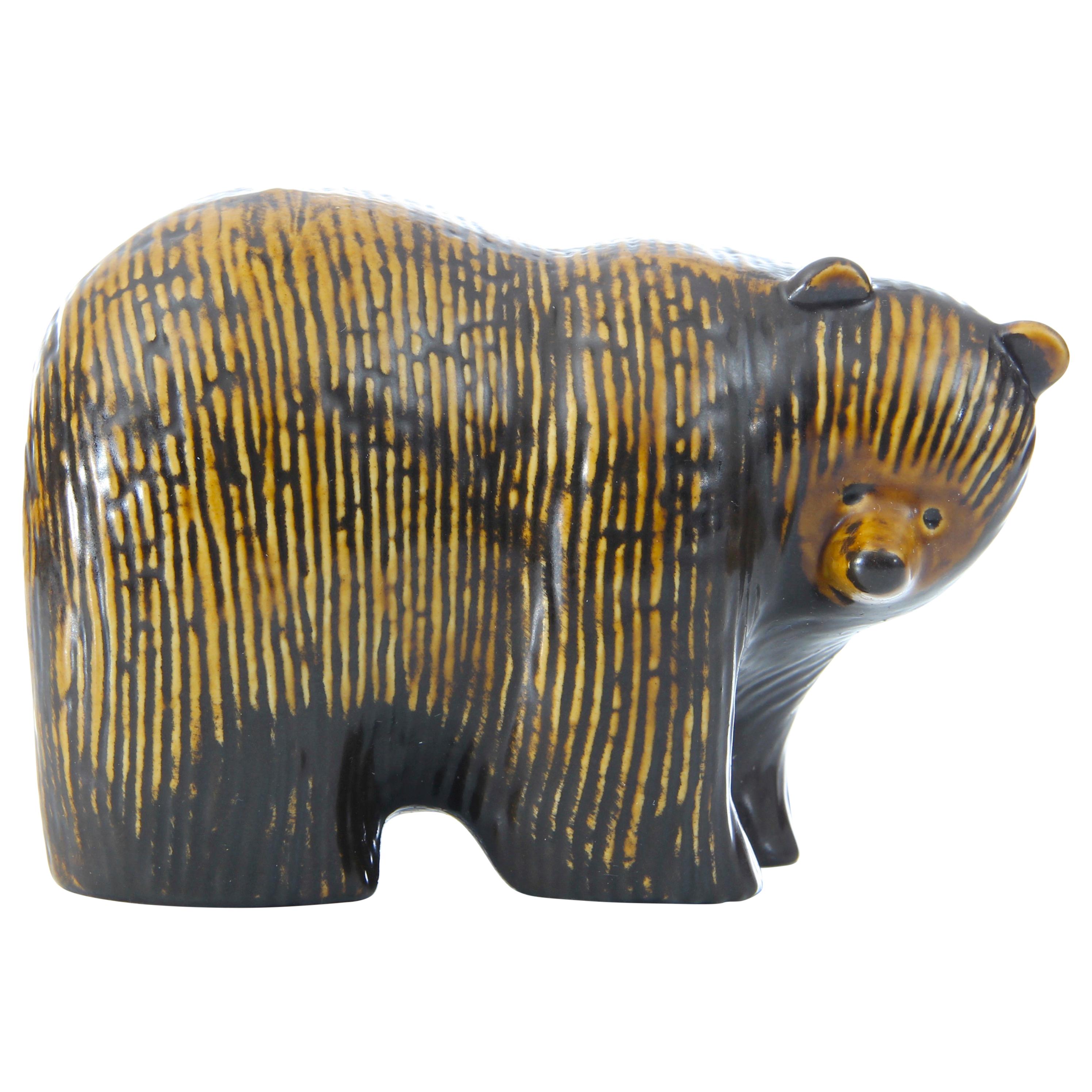 Mid-Century Modern Ceramic Bear by Lisa Larson