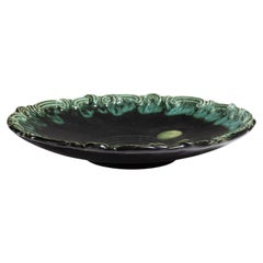 Mid-Century Modern Ceramic Bowl, Glazed Finish, Germany, 1970s Design