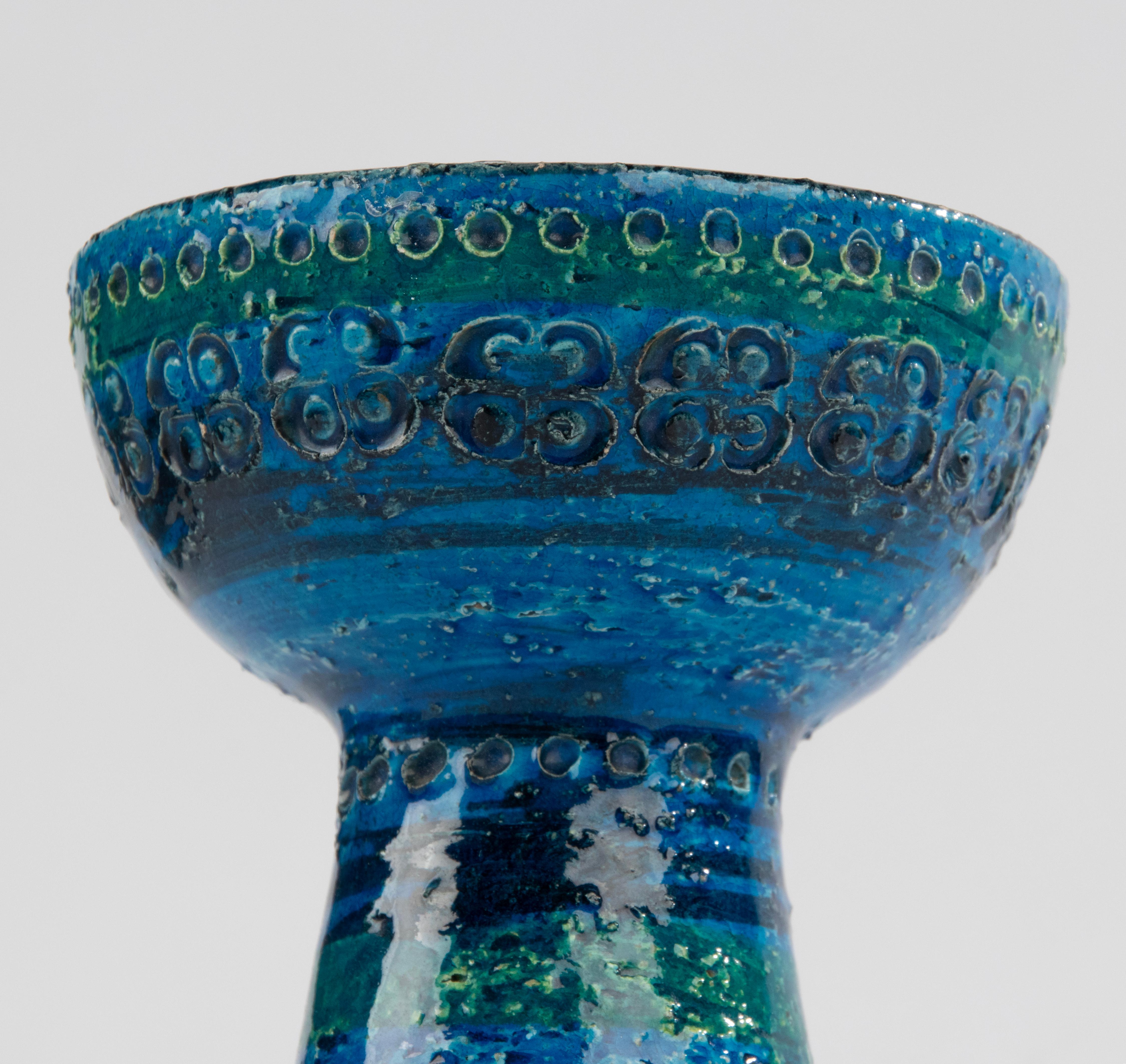  Moderner Kerzenhalter aus Keramik aus der Mitte des Jahrhunderts – Bitossi Aldo Londi im Angebot 6