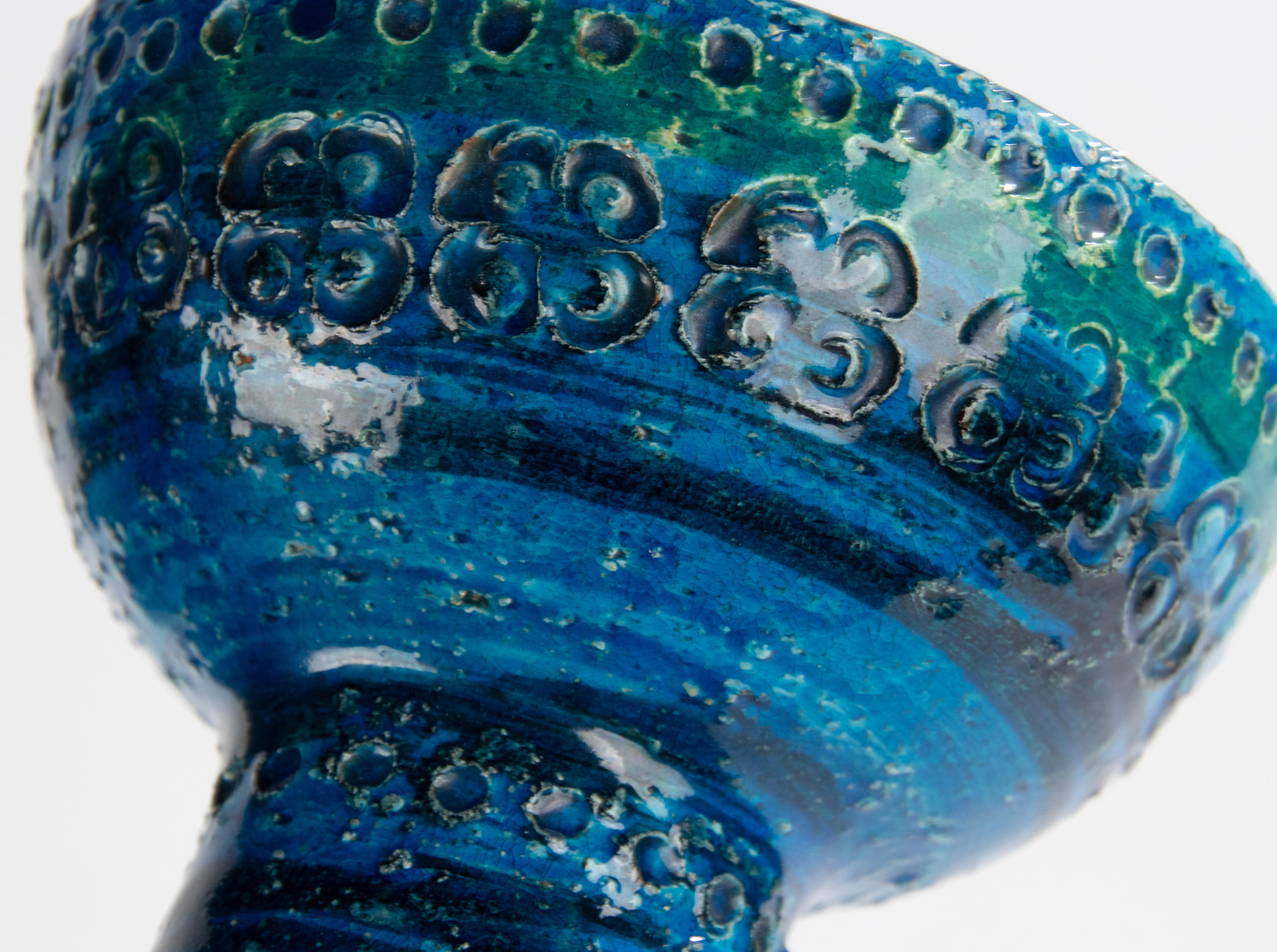  Moderner Kerzenhalter aus Keramik aus der Mitte des Jahrhunderts – Bitossi Aldo Londi im Angebot 3