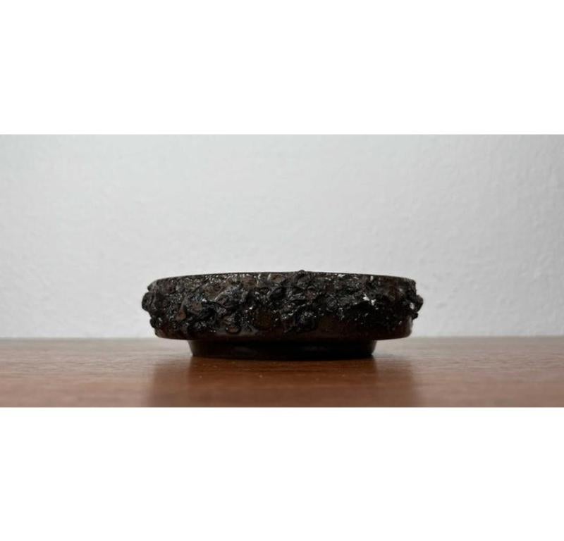 Bol à lave grasse en céramique moderne du milieu du siècle de Glit Pottery, années 1960 en vente 6