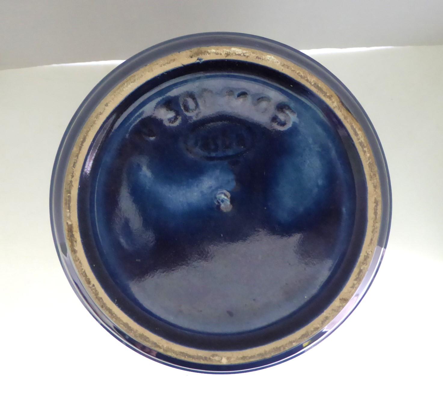 Vaso da terra in ceramica del Mid Century Modern di Jasba Germania 1960 in vendita 3
