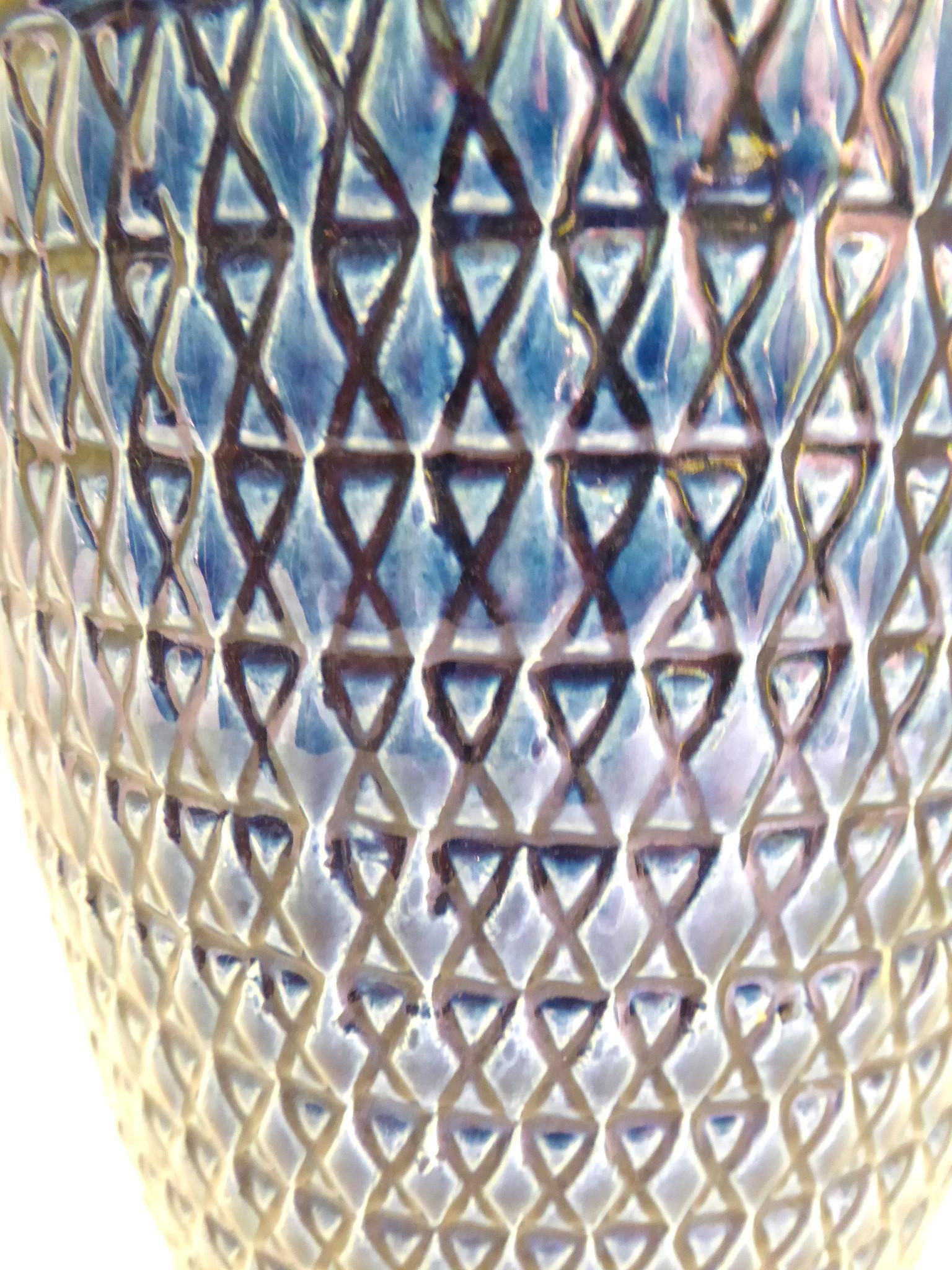 Vaso da terra in ceramica del Mid Century Modern di Jasba Germania 1960 In condizioni buone in vendita a Miami, FL