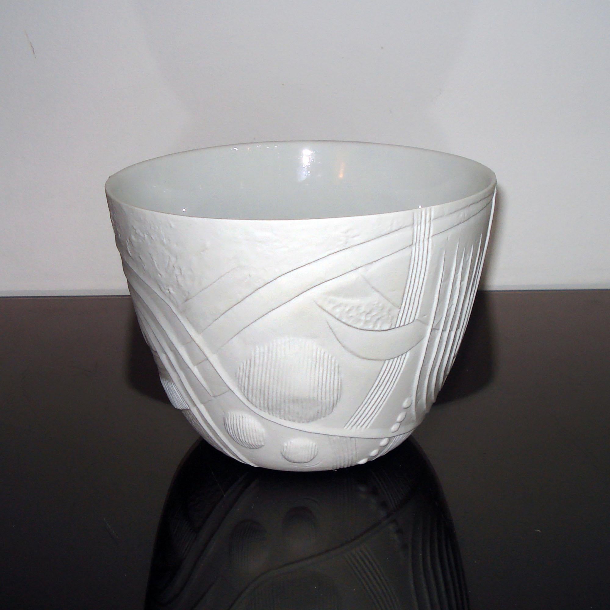 Mid-Century Modern Ceramic Flower Pot Designed by Bertil Vallien for Rörstrand 1