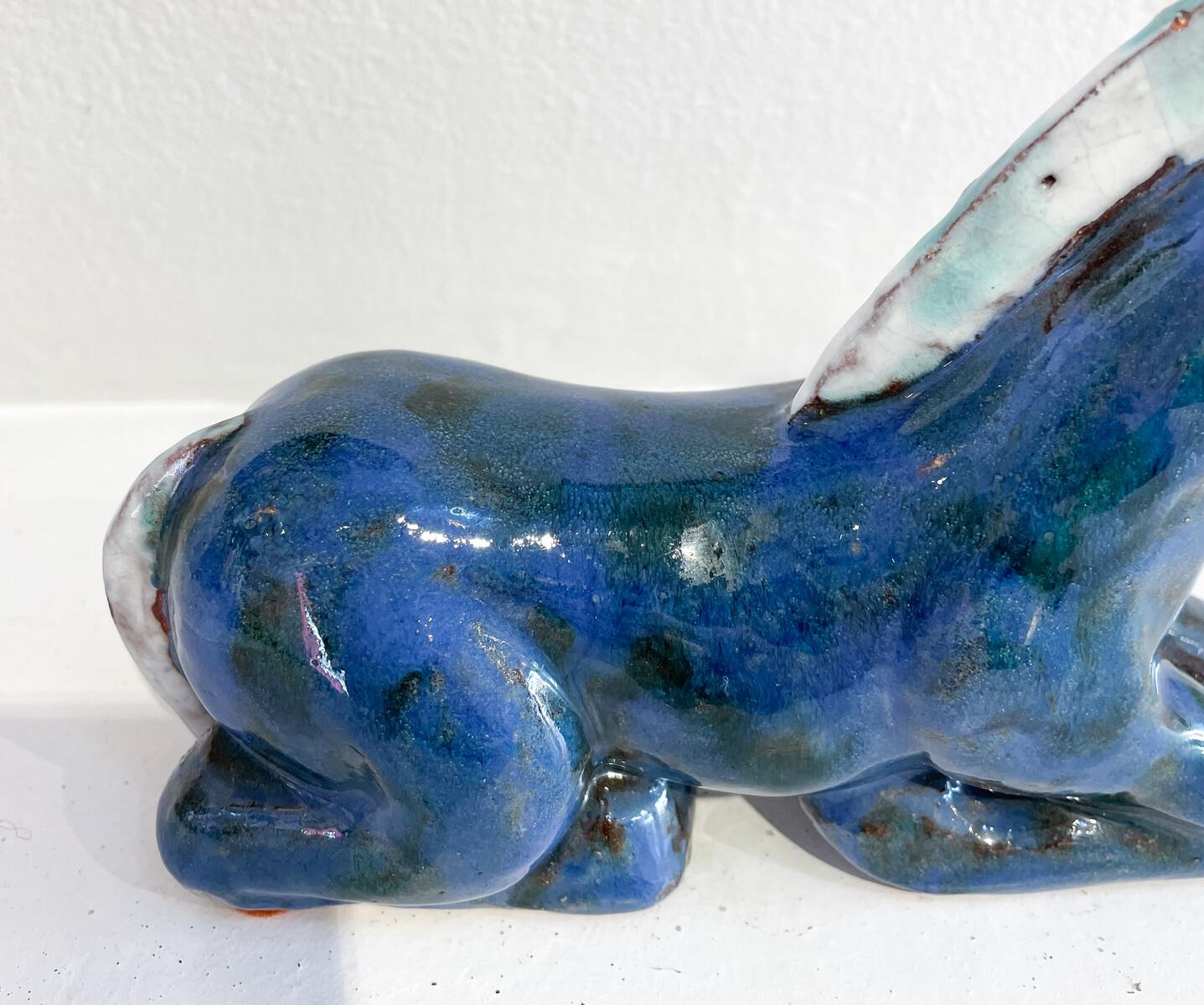 Mid-Century Modern Ceramic Horse, Germany 1