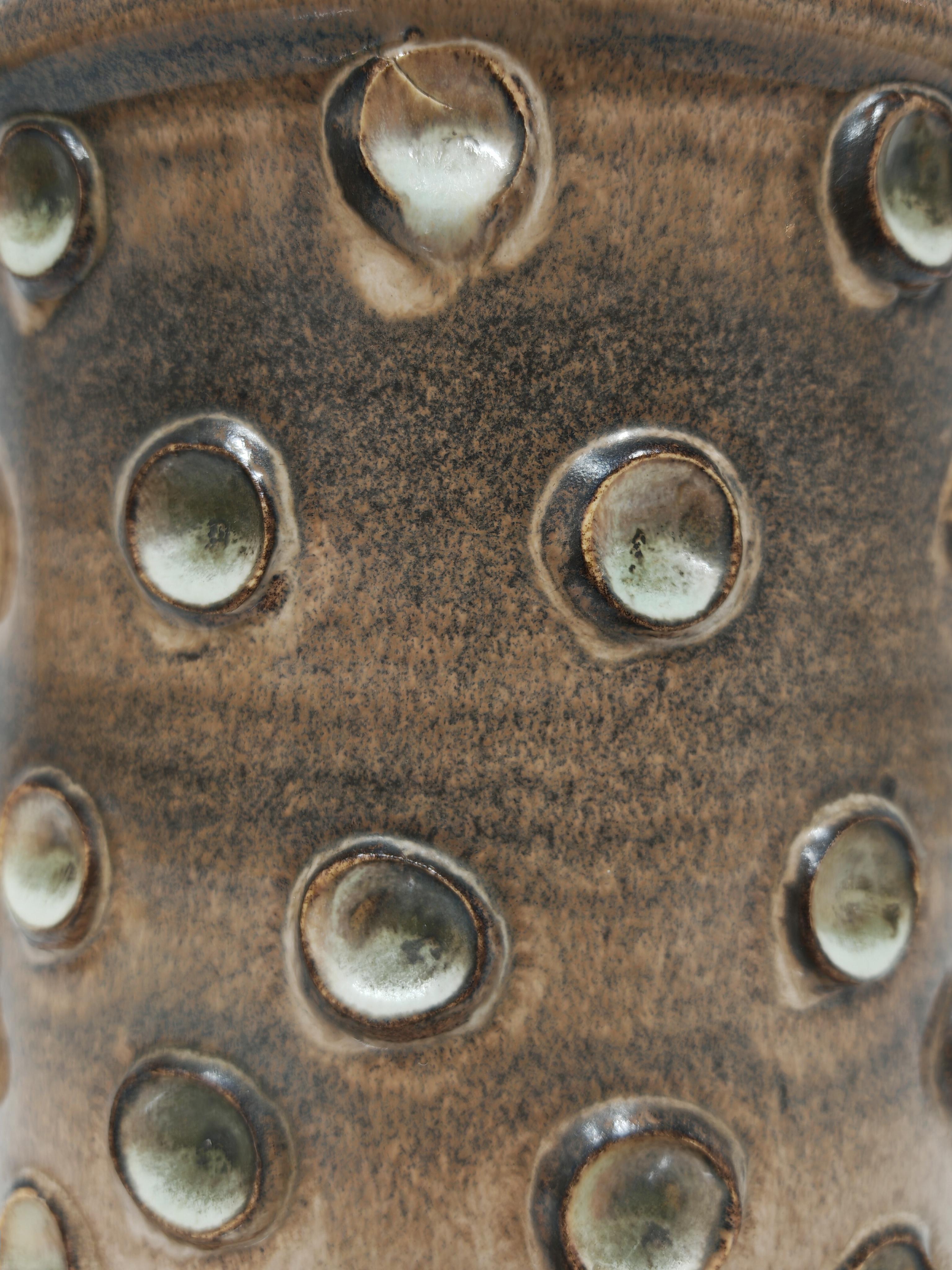 Ceramica Lampada in ceramica moderna del Mid Century di Iden Pottery, Inghilterra 1960 in vendita