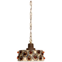 Mid-Century Modern, Ceramic Lamp, Denmark, 1960s