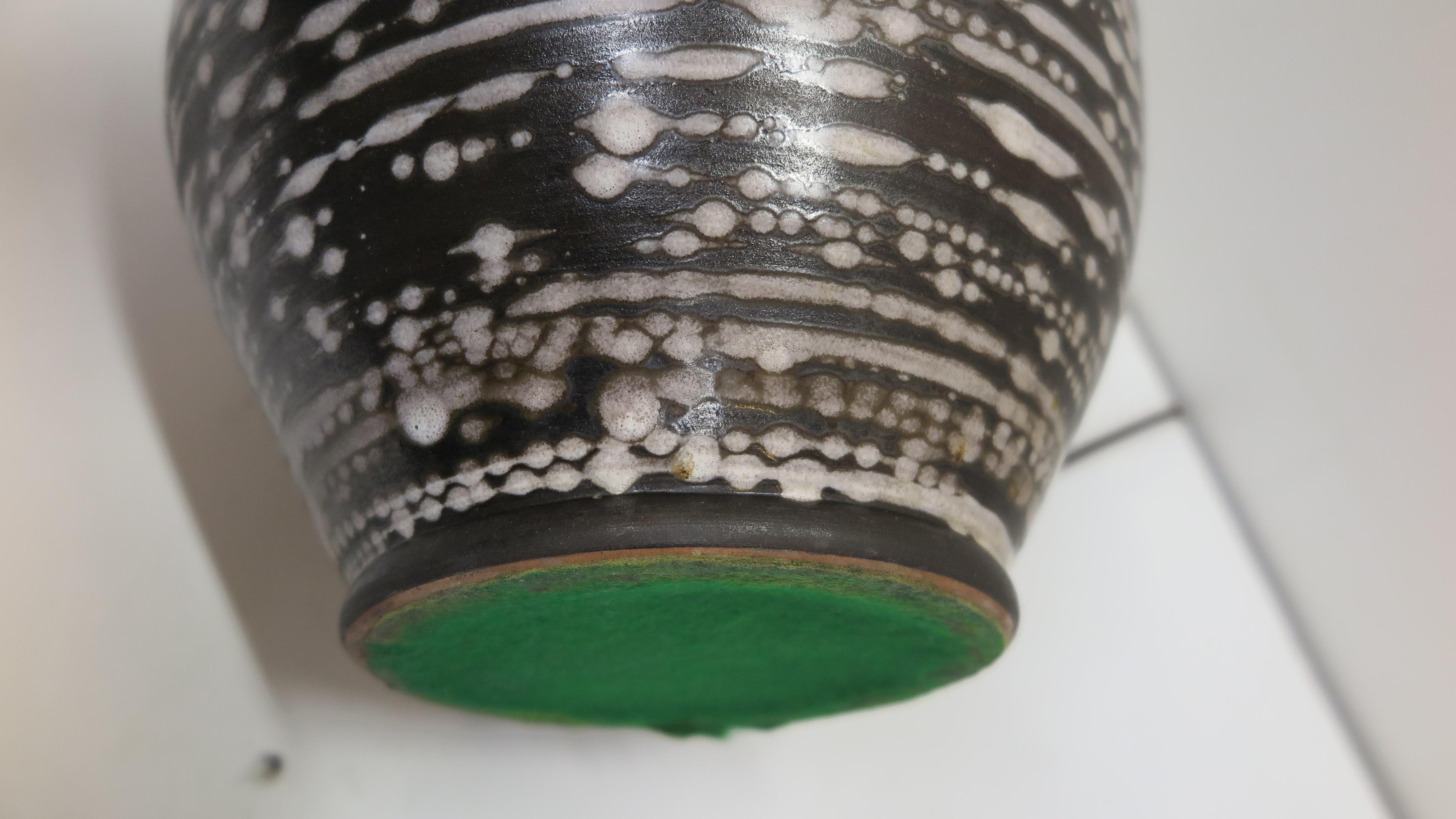 Hand-Crafted Mid-Century Modern Ceramic Lamp