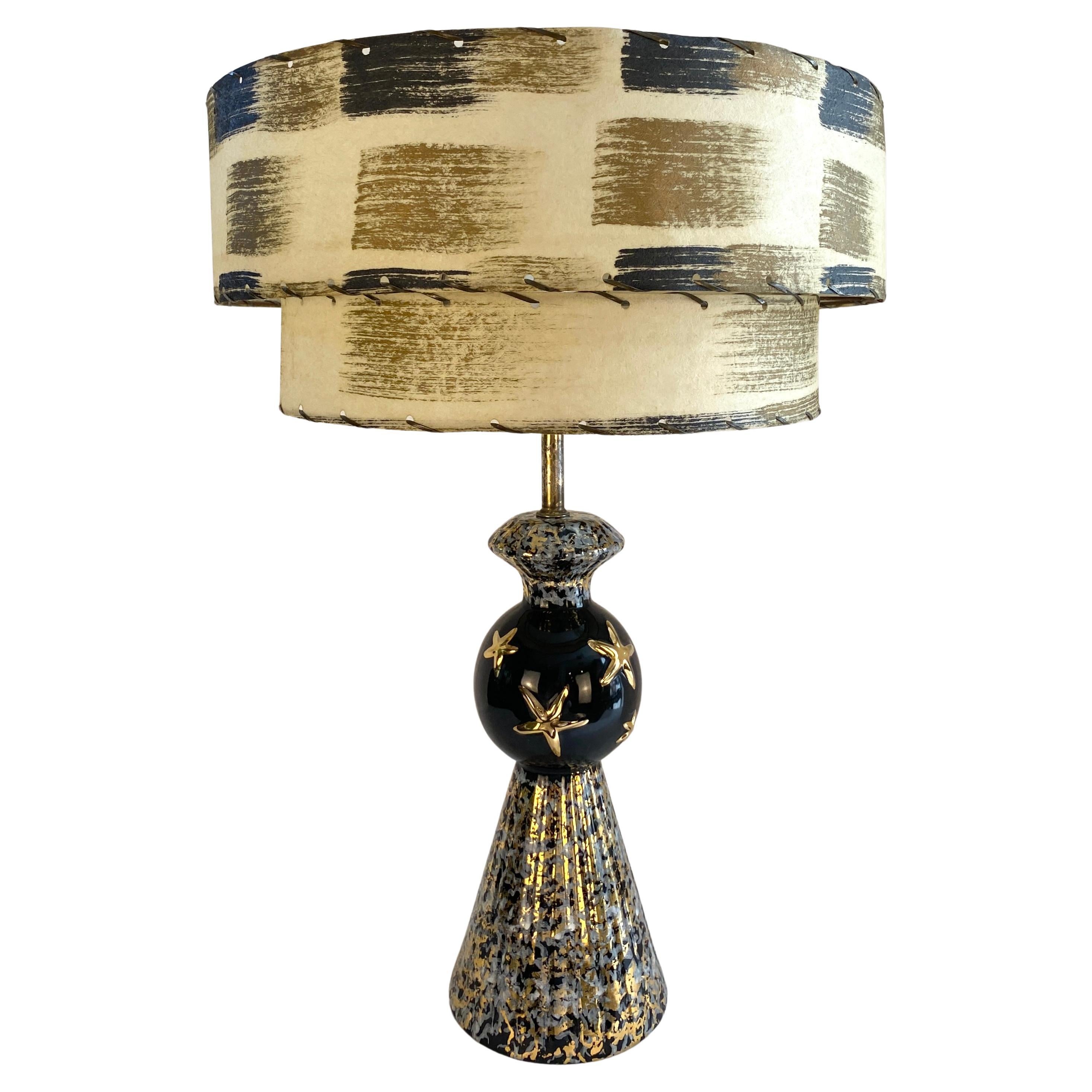 Mid Century Modern Ceramic Lamp