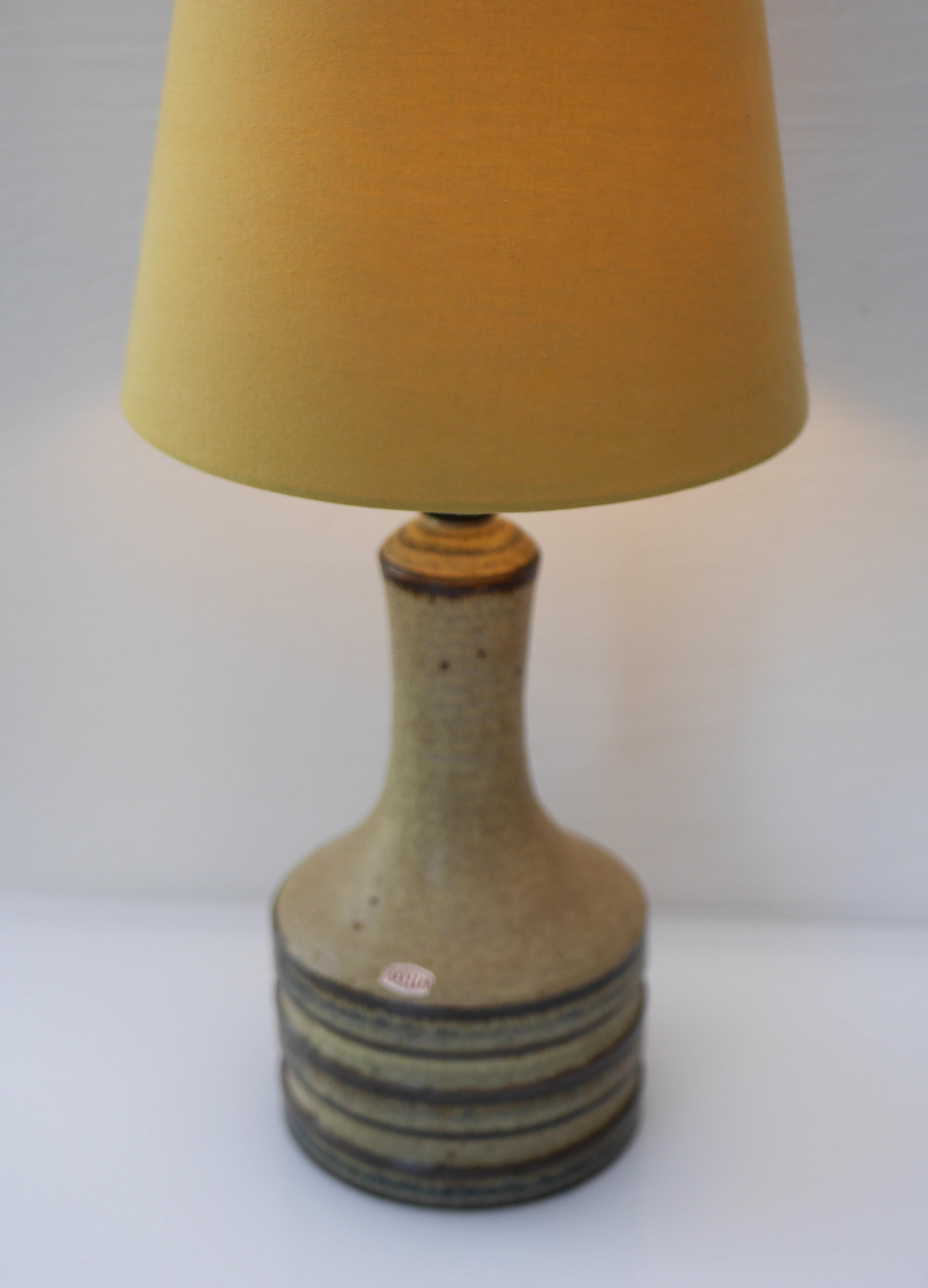 Mid-Century Modern Ceramic large Table Lamp from Axella, Denmark For Sale 3