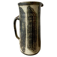 Mid Century Modern Ceramic Pitcher, Vase By Han Cornelissen