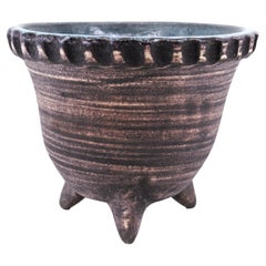 Mid-Century Modern Ceramic Planter by Accolay, France, 1950s