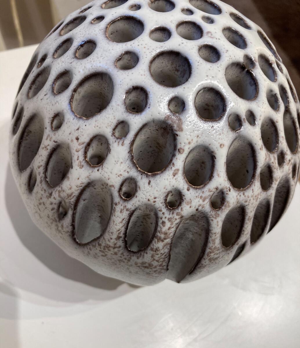 Escultura de cerámica moderna de mediados de siglo de Alessio Tasca, Italia, 1970 Italiano en venta