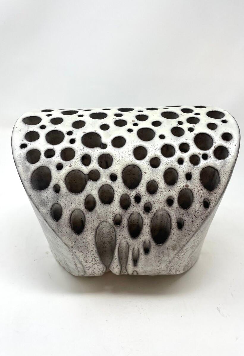 Late 20th Century Mid-Century Modern Ceramic Sculpture by Alessio Tasca, Italy, 1970s For Sale