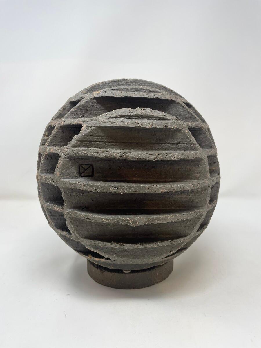 Mid-Century Modern Ceramic Sculpture by Alessio Tasca, Italy, 1970s 2