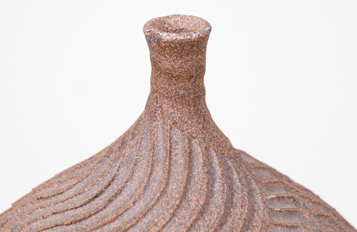 American Mid-Century Modern Ceramic Stoneware Vase