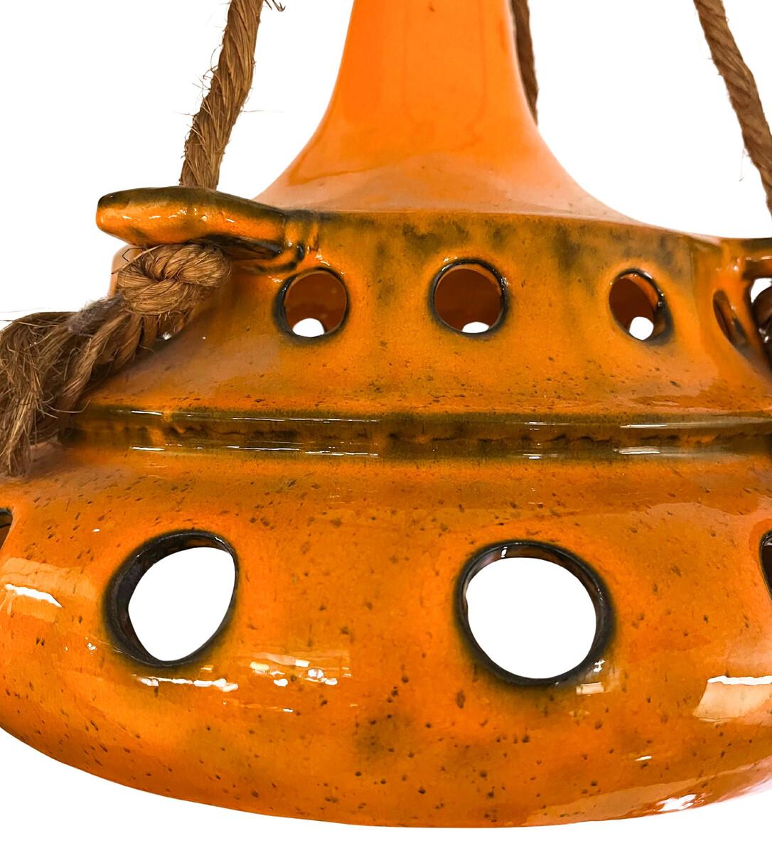 Mid-Century Modern Ceramic Suspension, 1970s For Sale 3