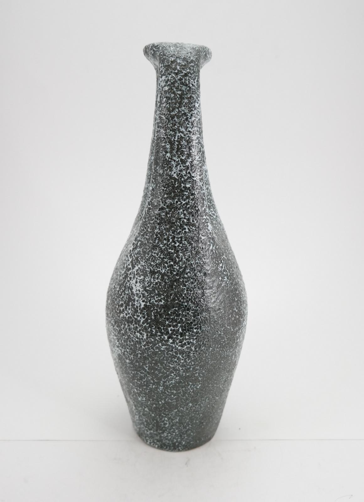 Mid-Century Modern Ceramic Vase, 1970s (Glasiert)