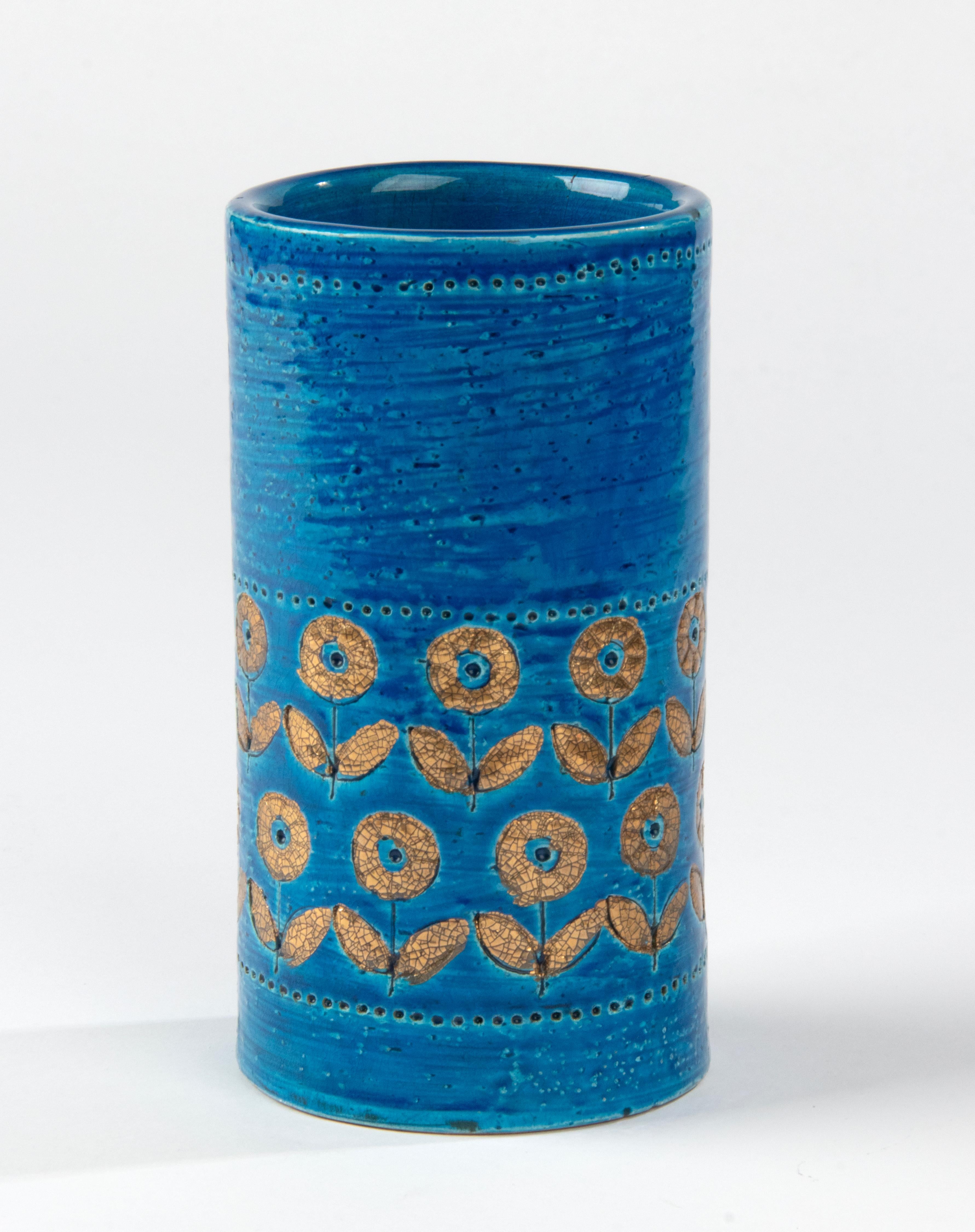 Moderne Keramikvase aus der Mitte des Jahrhunderts – Bitossi  im Angebot 3