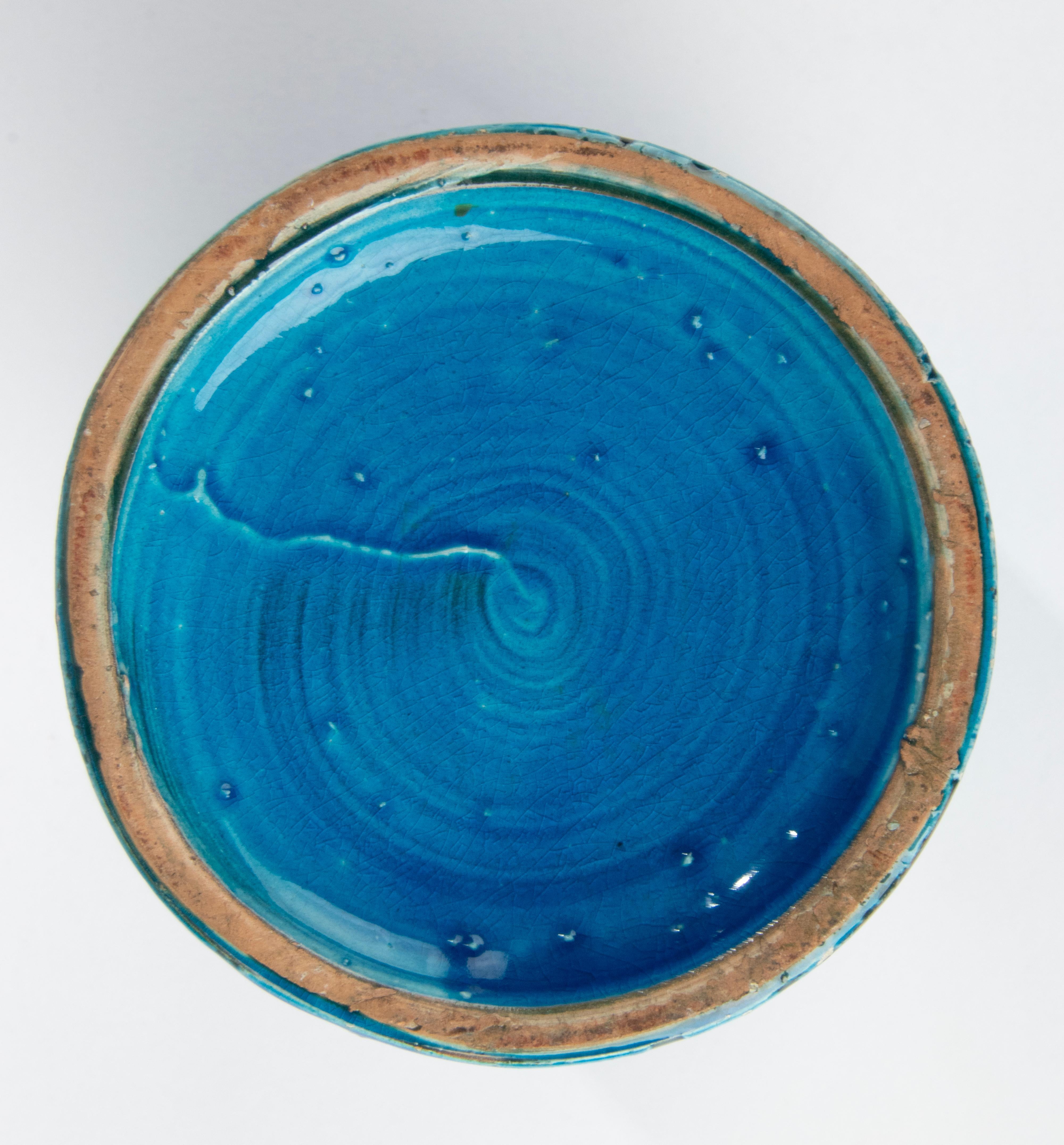 Moderne Keramikvase aus der Mitte des Jahrhunderts – Bitossi  im Zustand „Gut“ im Angebot in Casteren, Noord-Brabant
