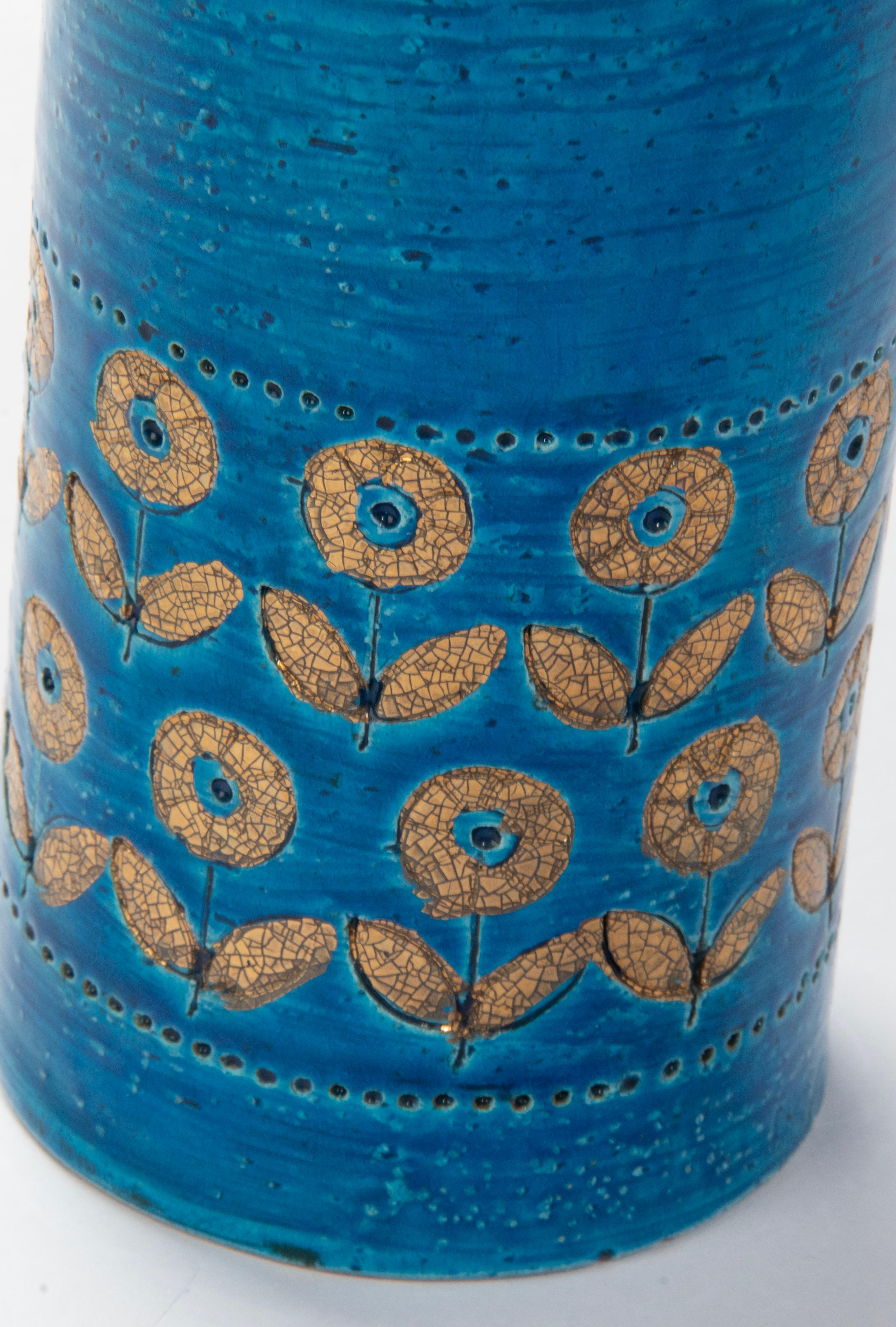 Moderne Keramikvase aus der Mitte des Jahrhunderts – Bitossi  im Angebot 2